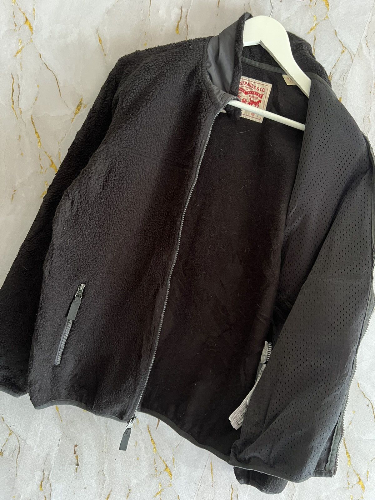 Levi's ⚡ LEVI’S FLEECE JACKET – MODERN STREET UTILITY ⚡ Size US M / EU 48-50 / 2 - 9 Thumbnail