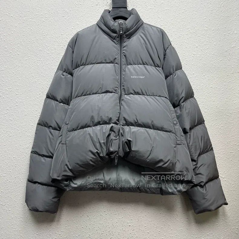 Balenciaga Balenciaga Misty Gray Down Jacket Size US M / EU 48-50 / 2 - 1 Thumbnail