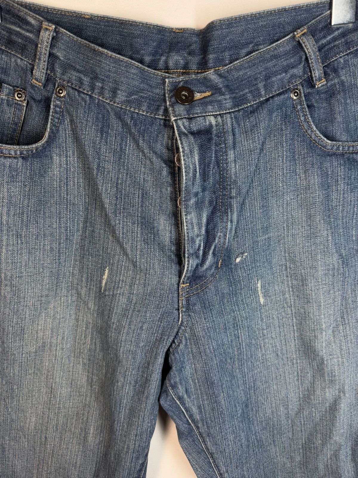 Yves Saint Laurent 36x32 YSL Jeans Denim Pants Blue Indigo Size US 36 / EU 52 - 25 Thumbnail
