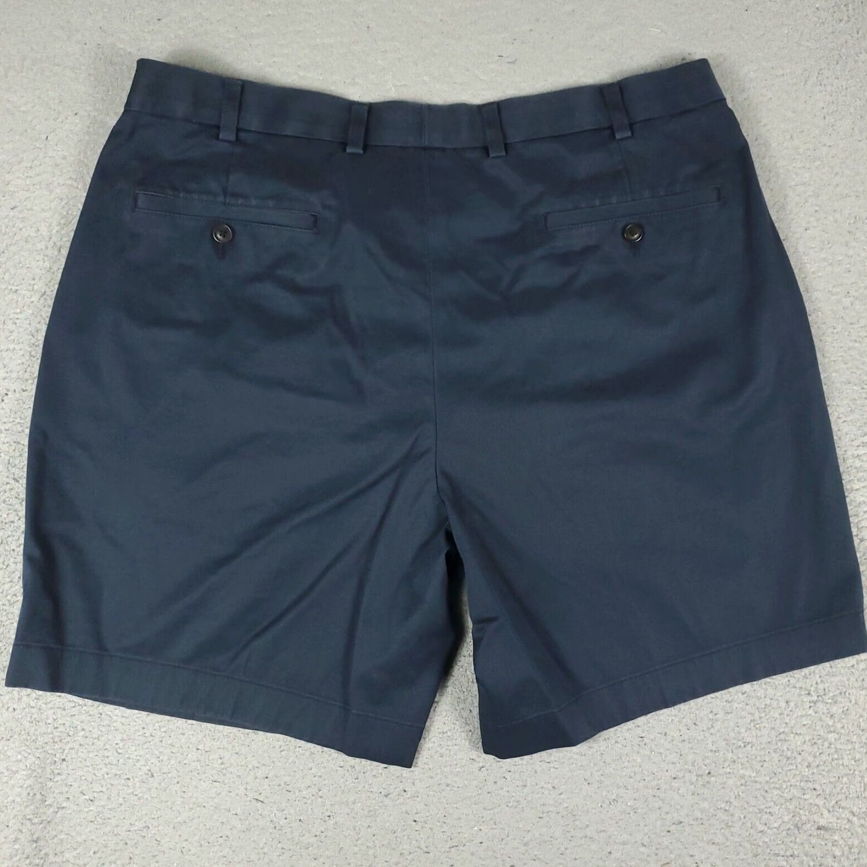 Brooks Brothers VINTAGE Brooks Brothers Mens Shorts Size 38 Cotton Pleated Chino Casual Classic Preppy Blue Size US 38 / EU 54 - 4 Thumbnail