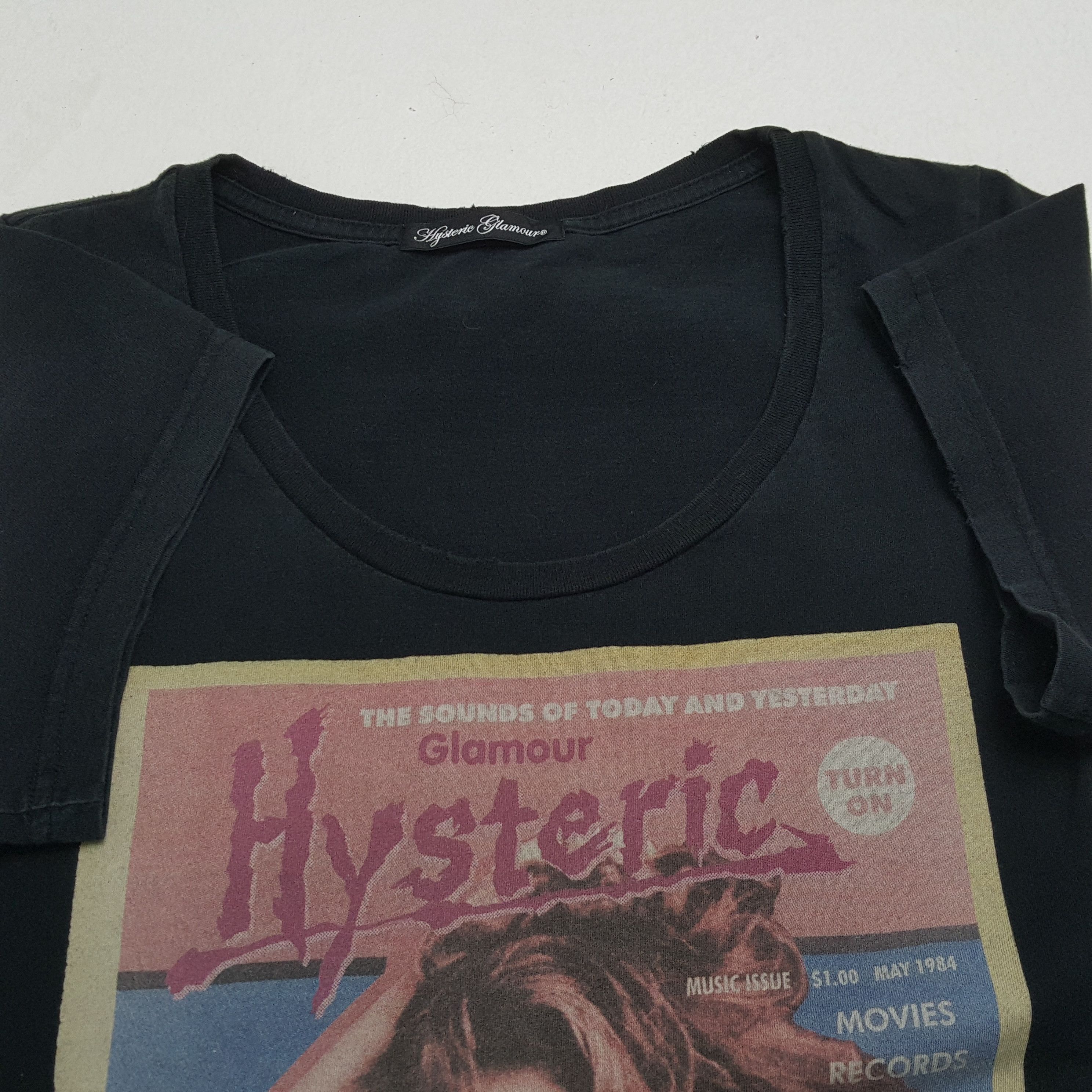 Hysteric Glamour × Japanese Brand × Vintage Vintage HYSTERIC GLAMOUR Japanese Fashion Brand T-Shirts Size XS / US 0-2 / IT 36-38 - 6 Thumbnail