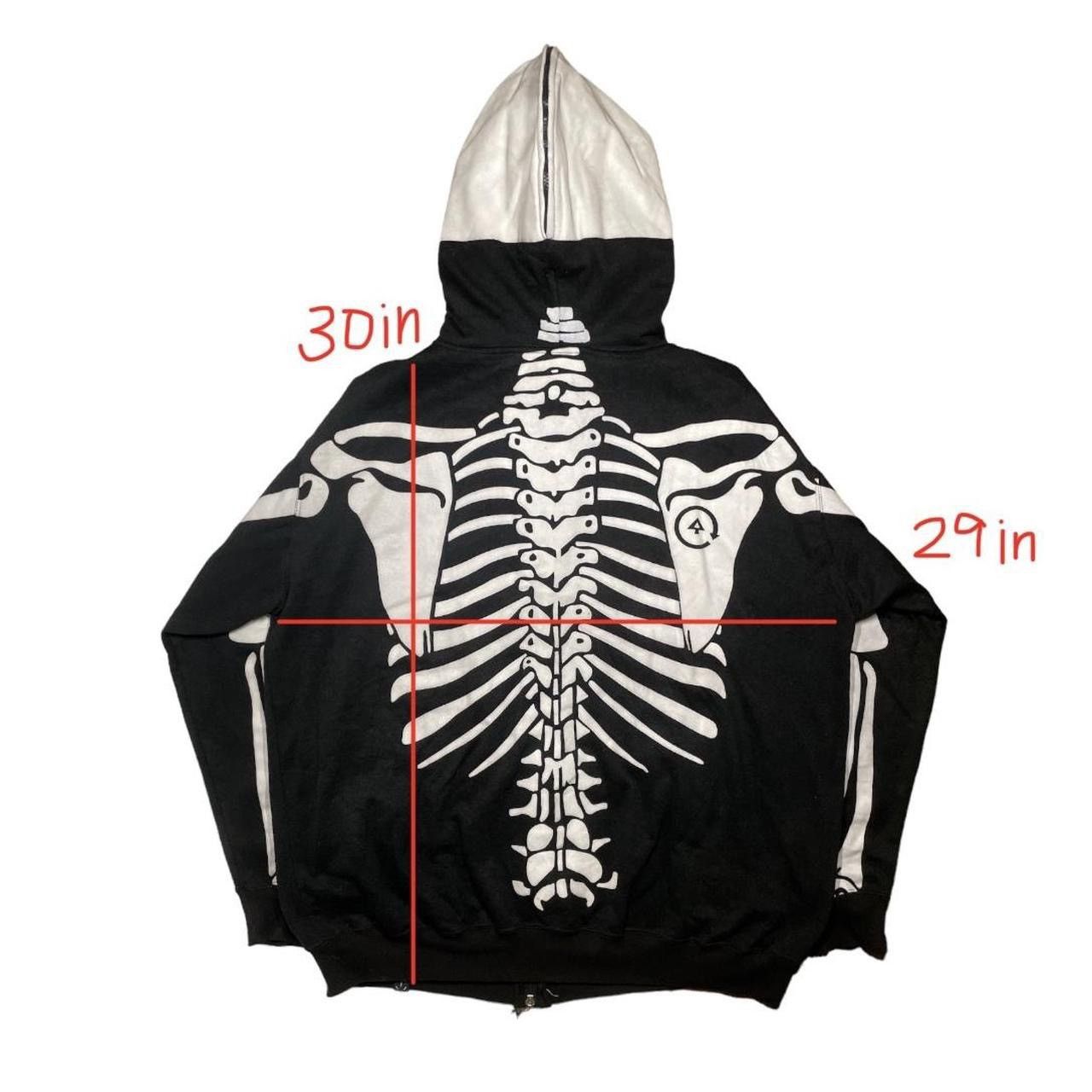 LRG × Vintage Skeleton full zip hoodie Size US XXL / EU 58 / 5 - 5 Thumbnail
