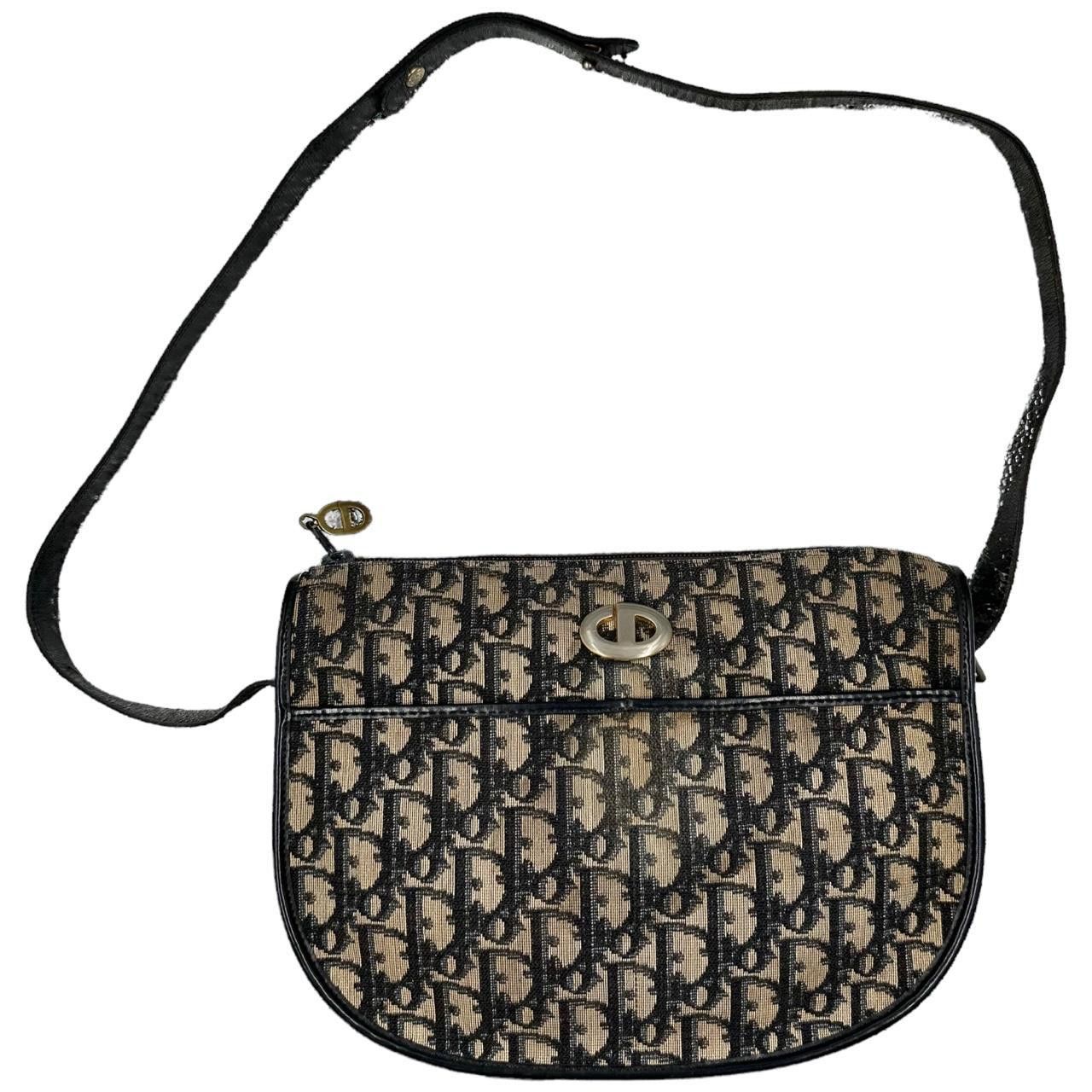 Vintage Dior Monogram Cross Body Bag