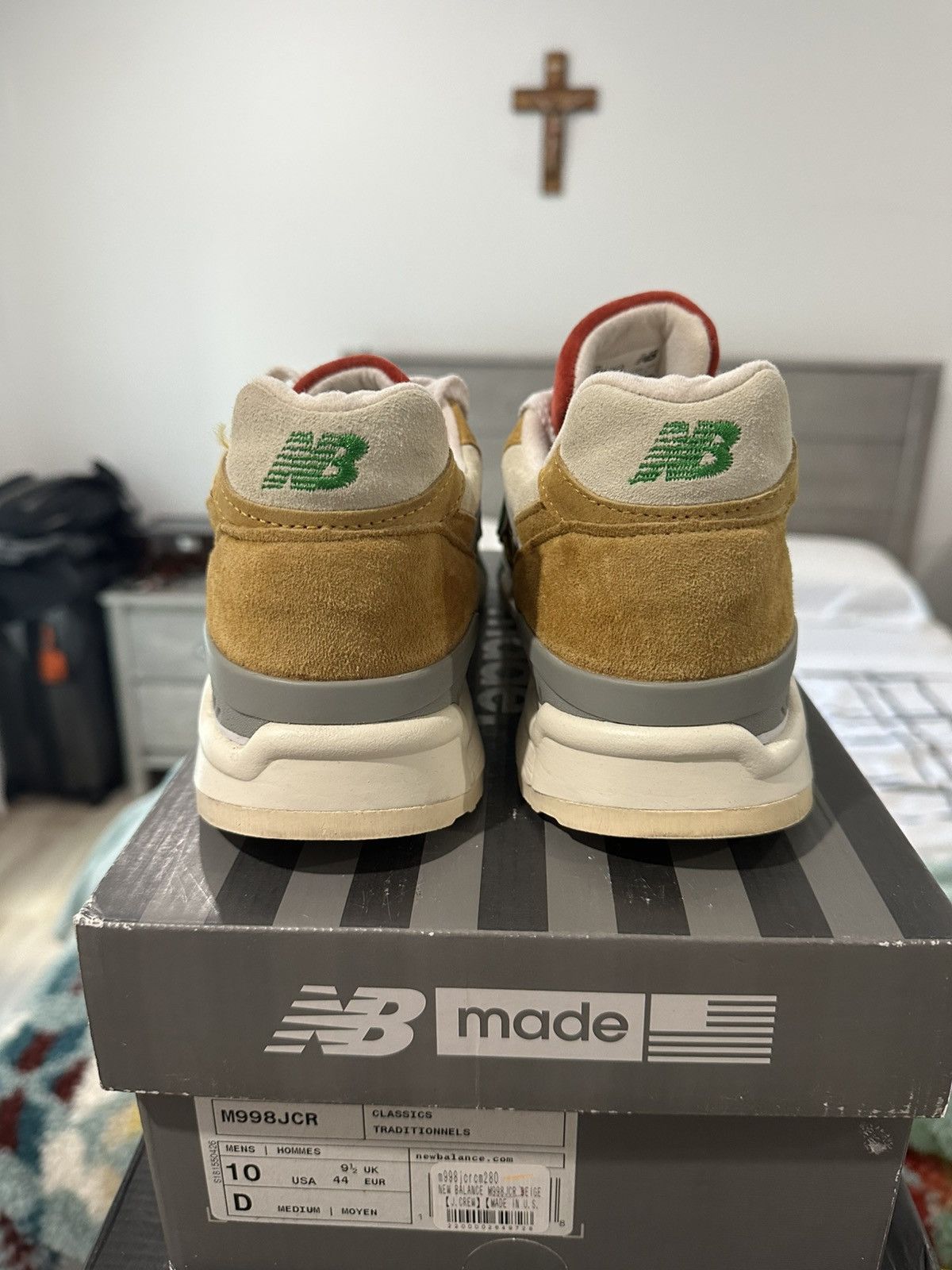 New Balance New Balance 998 J Crew Collab Size 10.5 Size US 10.5 / EU 43-44 - 4 Thumbnail