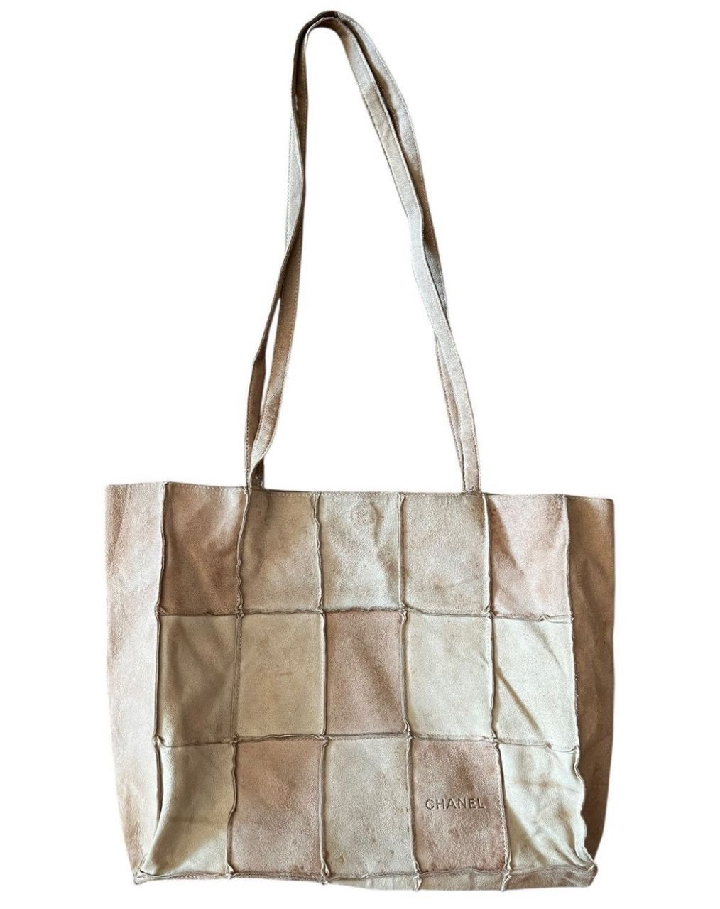Chanel Vintage Chanel Suede Leather Tote Bag Size ONE SIZE - 7 Thumbnail