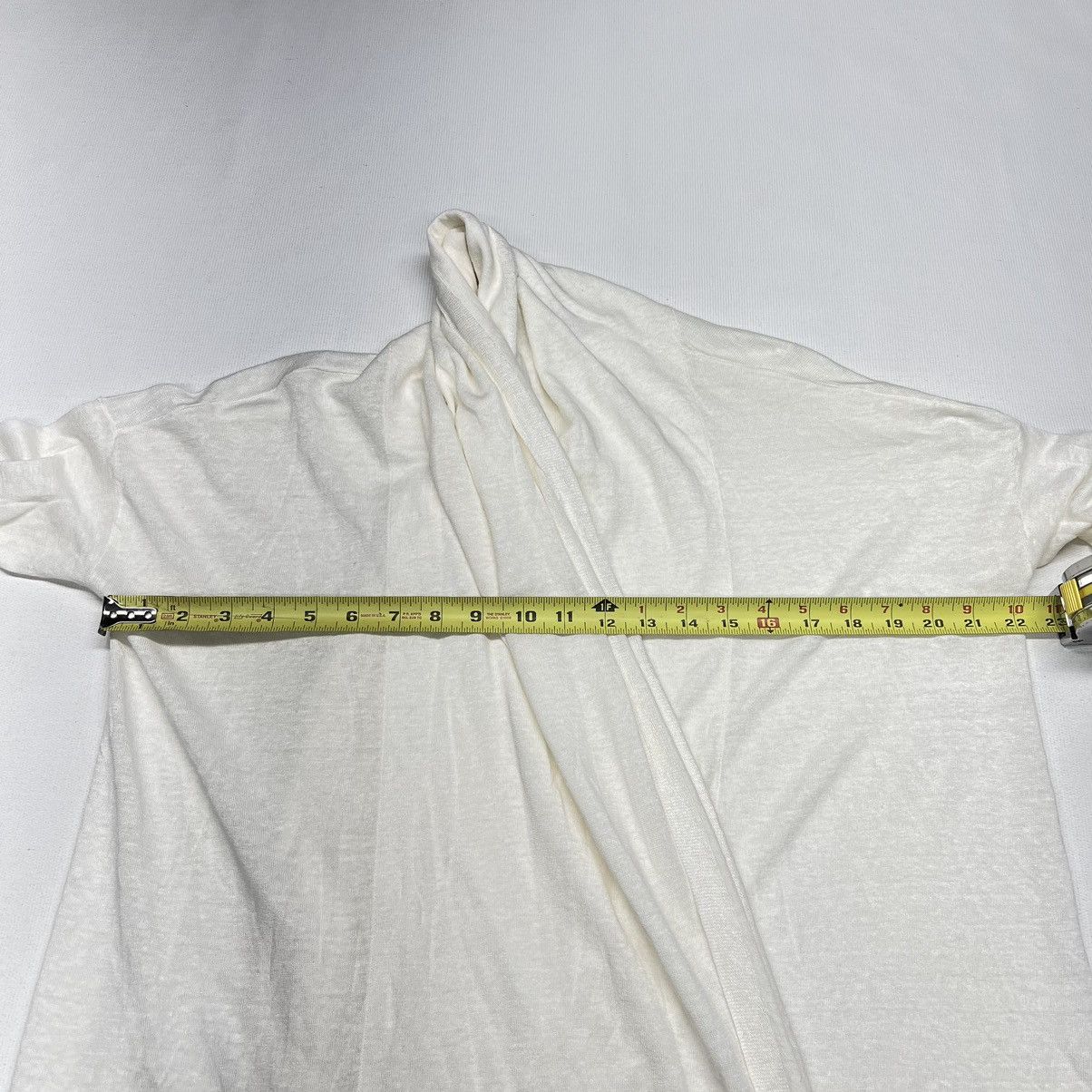 Theory NEW Theory Cardigan Sweater White Linen Drape Billey Riflex Size S / US 4 / IT 40 - 19 Thumbnail