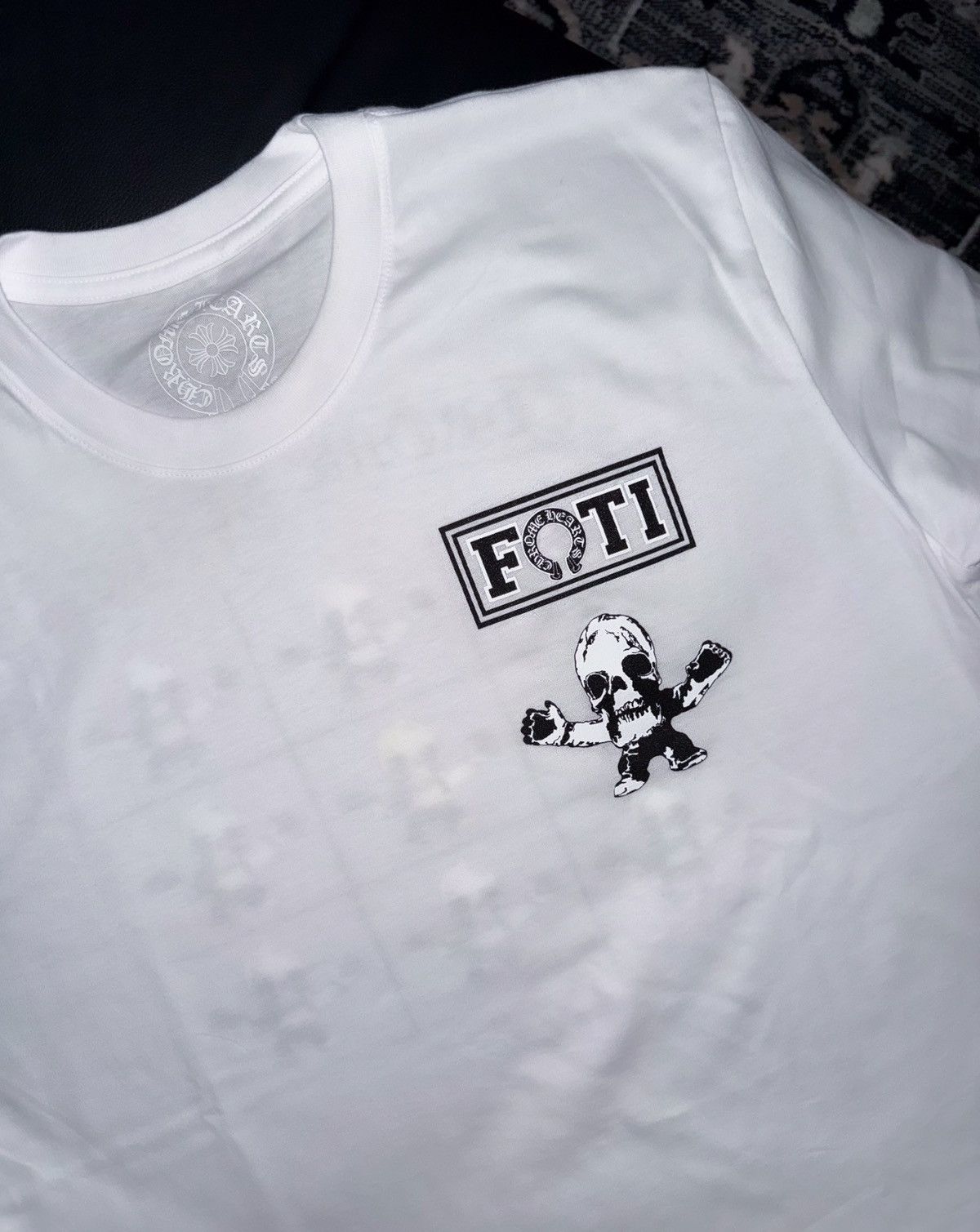 Chrome Hearts Chrome hearts foti logo t shirt Size US XXL / EU 58 / 5 - 3 Thumbnail