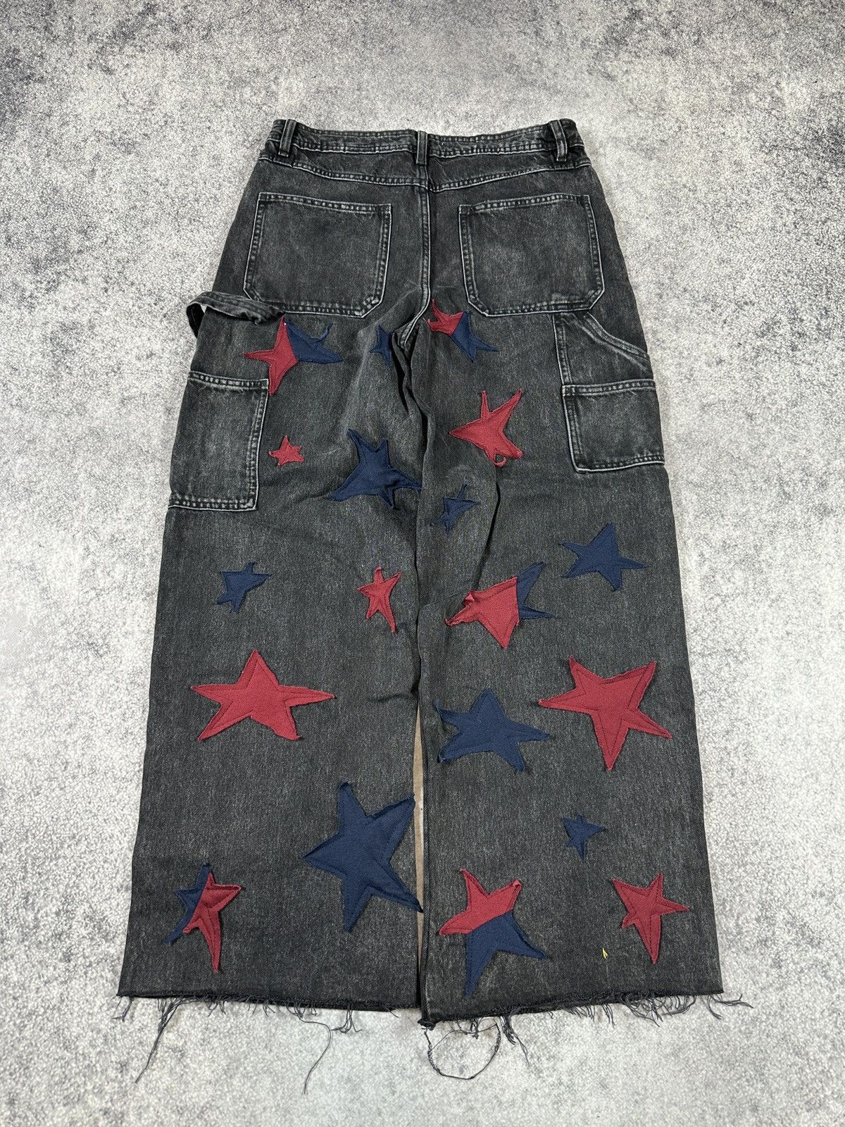 Vintage Y2K Vintage Custom Stars Jeans Streetwear Style USA S-M Rare Size US 32 / EU 48 - 5 Thumbnail