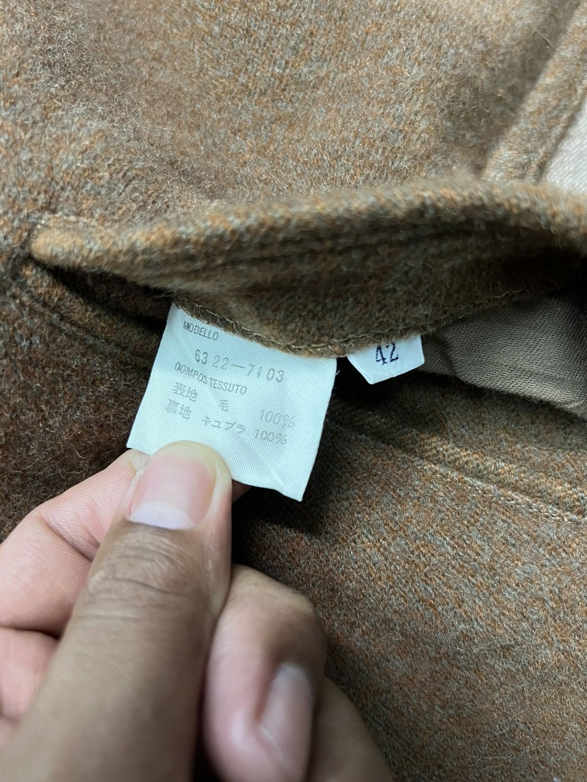 Emporio Armani 🔥EMPORIO ARMANI HOODIE IN WOOL Size US XL / EU 56 / 4 - 7 Thumbnail