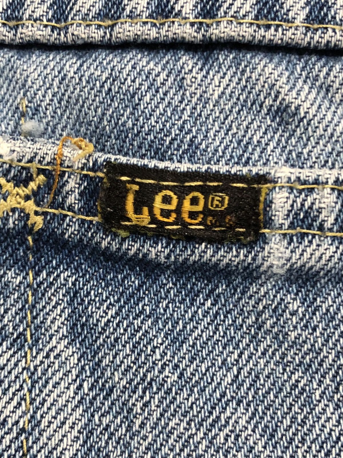 Lee × Vintage 90s Lee Jeans Size 36" / US 14 / IT 50 - 3 Thumbnail