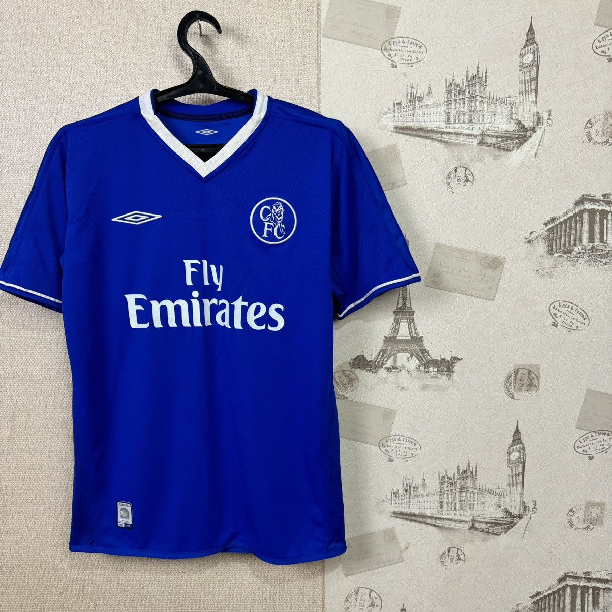 Chelsea Soccer × Umbro × Vintage Umbro Chelsea 2003/2004 Jersey Kit Home Hargreaves #23 S Size US S / EU 44-46 / 1 - 5 Thumbnail