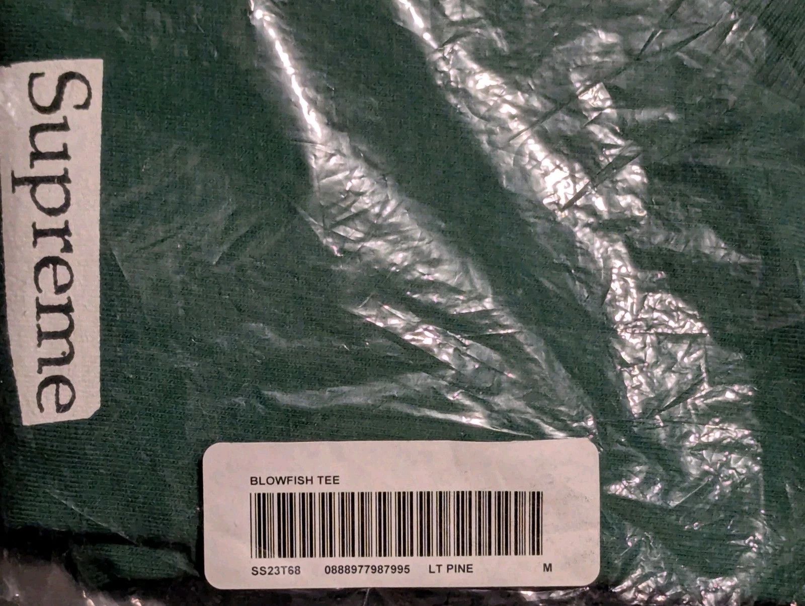 Supreme 🔥SUPREME BLOWFISH TEE (LIGHT PINE) (Medium) FW23 💵 Size US M / EU 48-50 / 2 - 3 Thumbnail