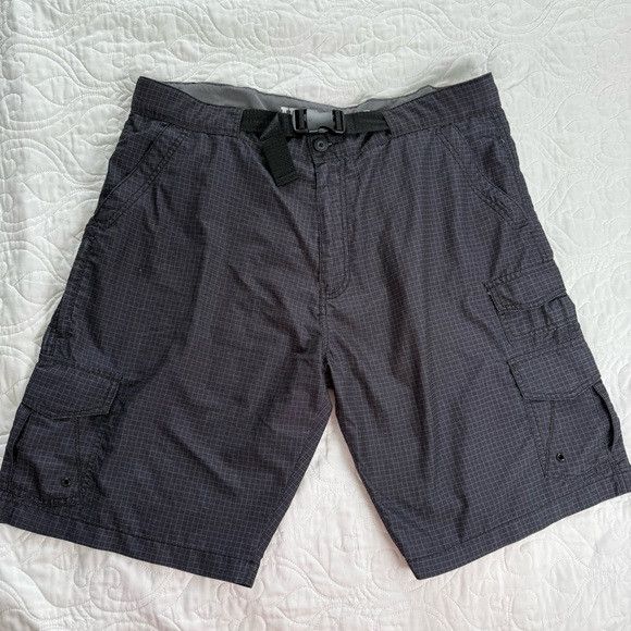 Other Men's Black Belted Performance Cargo Shorts Size US 26 / EU 42 - 1 Thumbnail