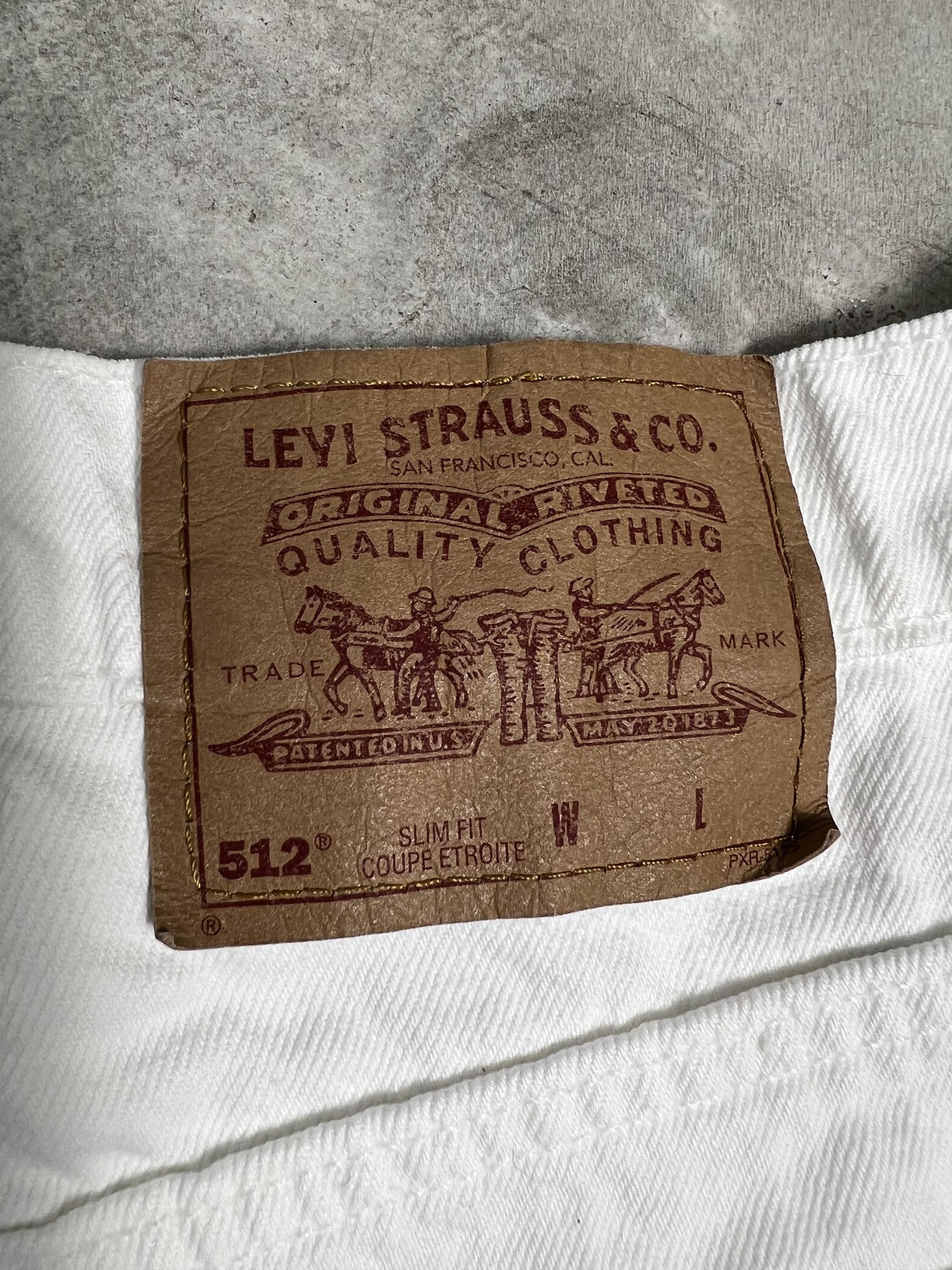 Levi's Levi's 512 Slim Fit Denim short GTMPT258 Size 26" / US 2 / IT 38 - 3 Thumbnail
