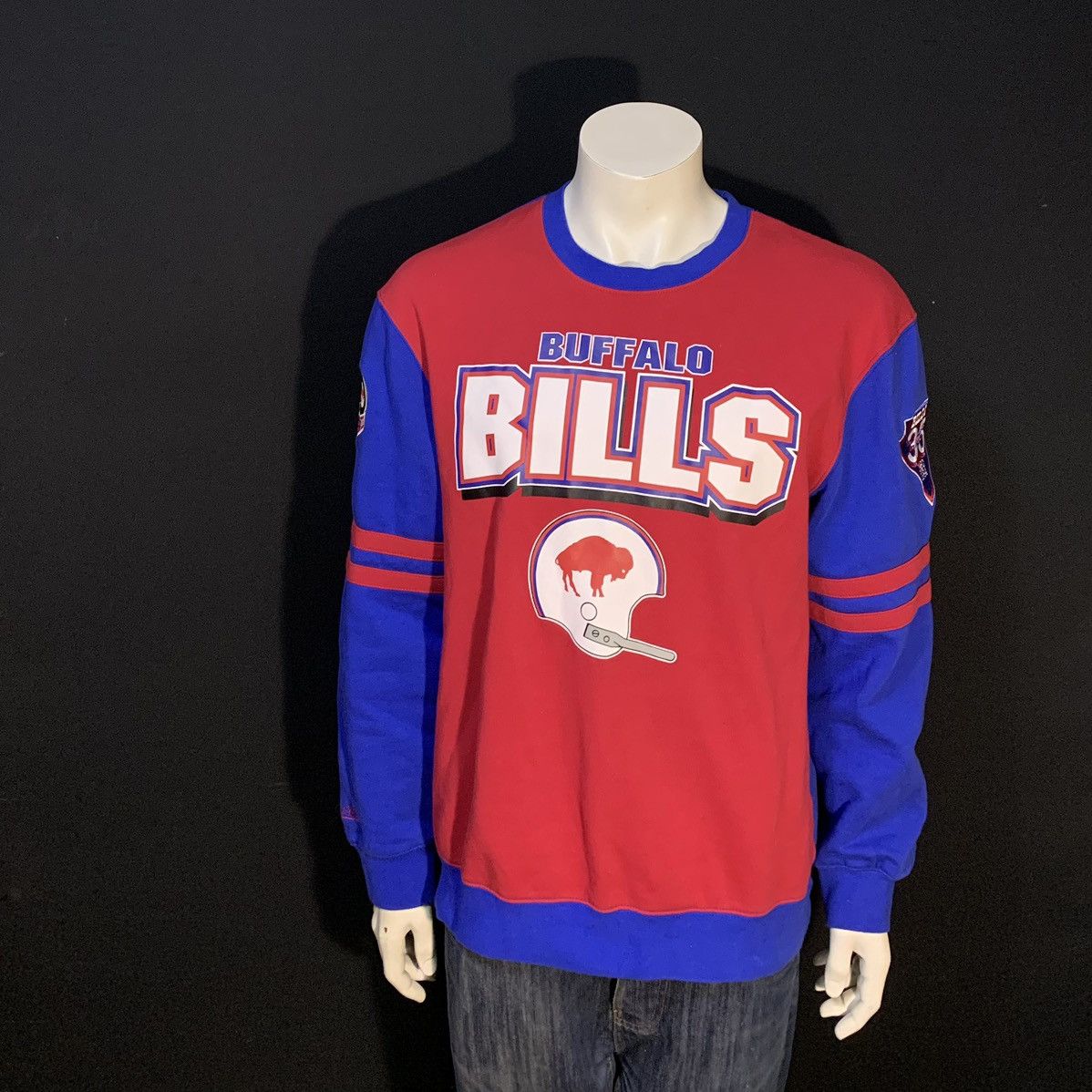 Buffalo Bills Mitchell & Ness NFL L Large Crew sweatshirt