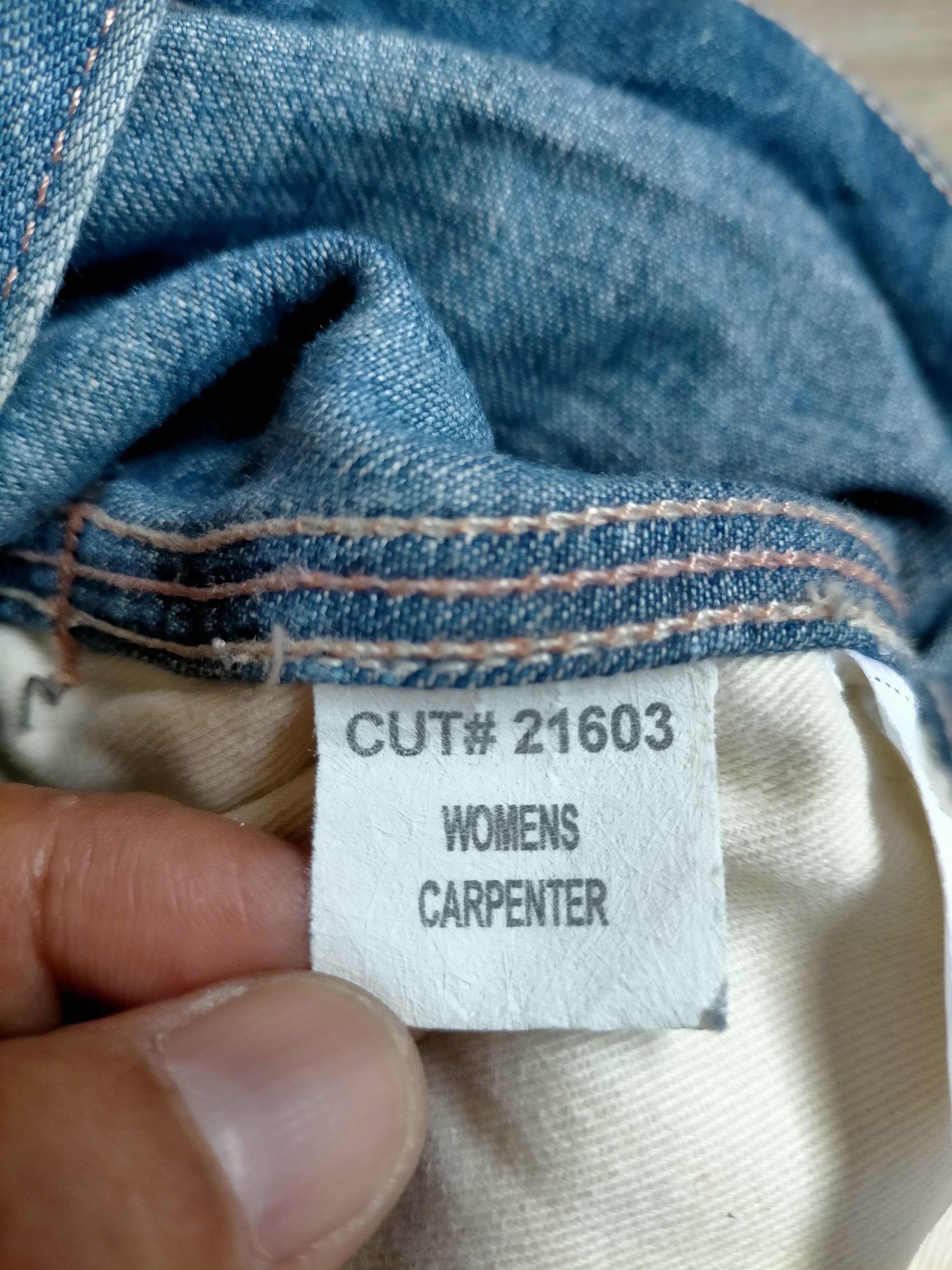 RRL Ralph Lauren ⚡Double RL Patchwork Carpenter Jeans Size US 31 - 24 Thumbnail
