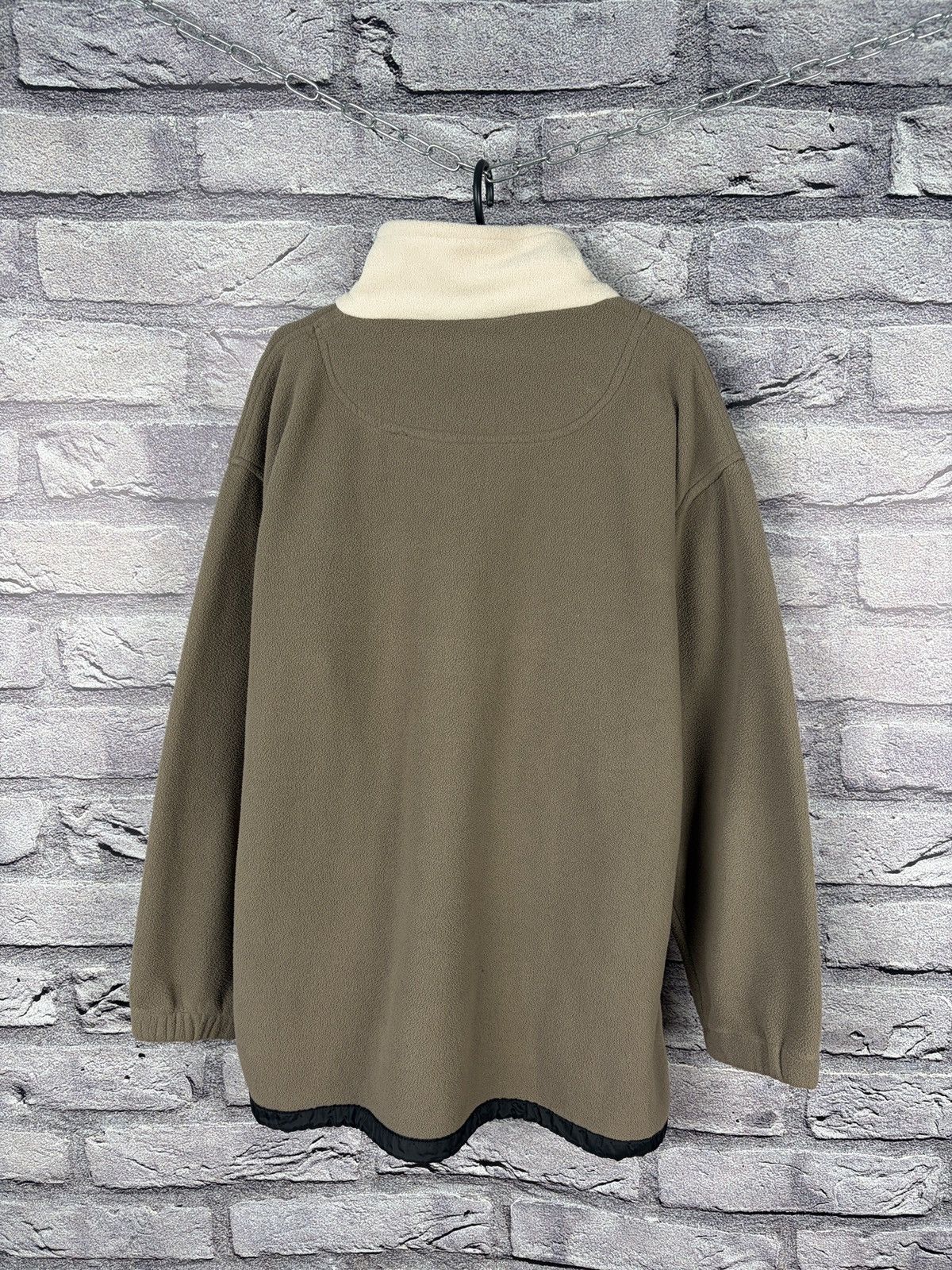 Nike Vintage rare wool sherpa sweater Nike big logo swoosh Size US L / EU 52-54 / 3 - 3 Thumbnail