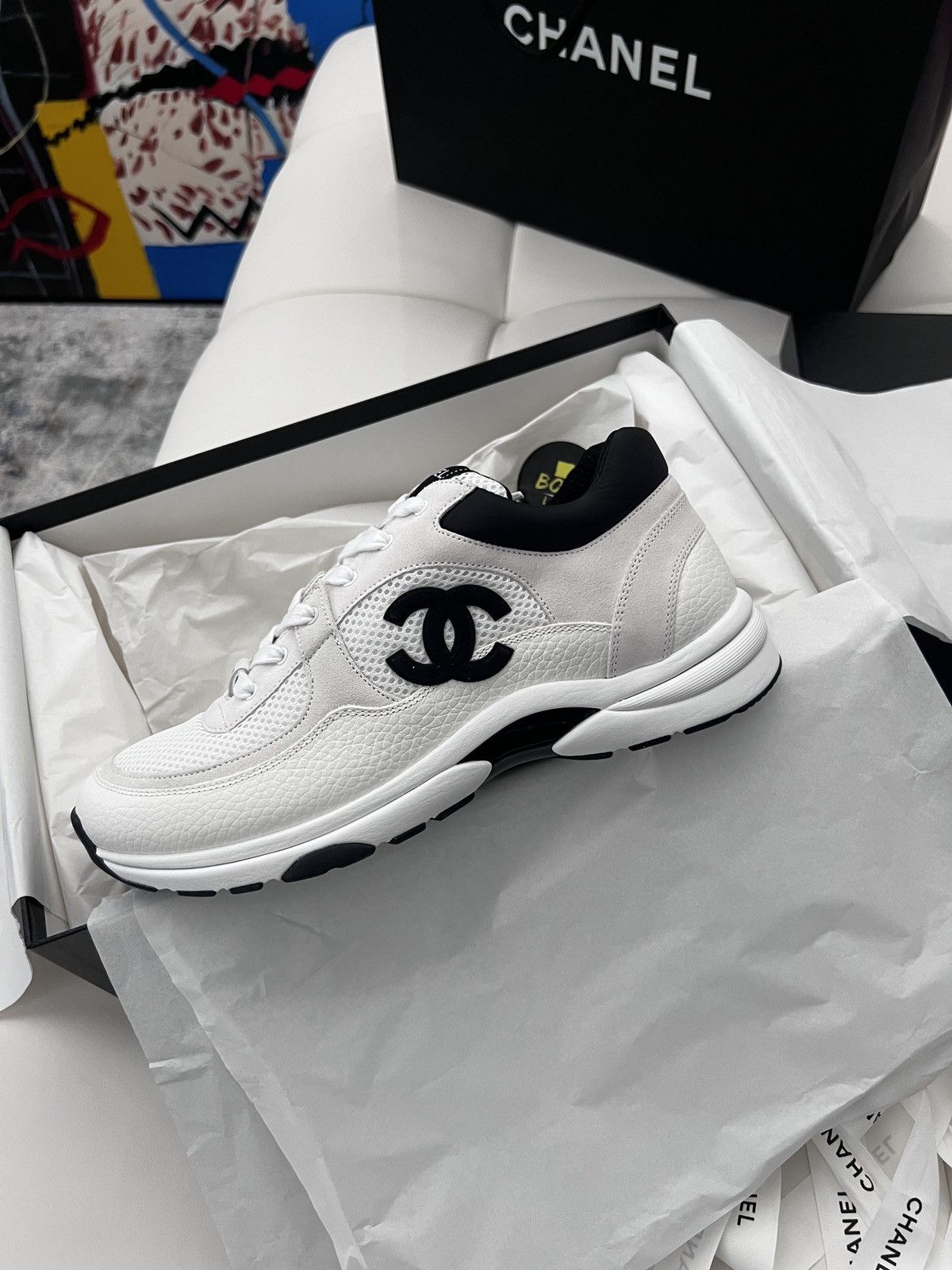 Chanel Chanel CC sneakers Size US 8 / EU 41 - 8 Thumbnail