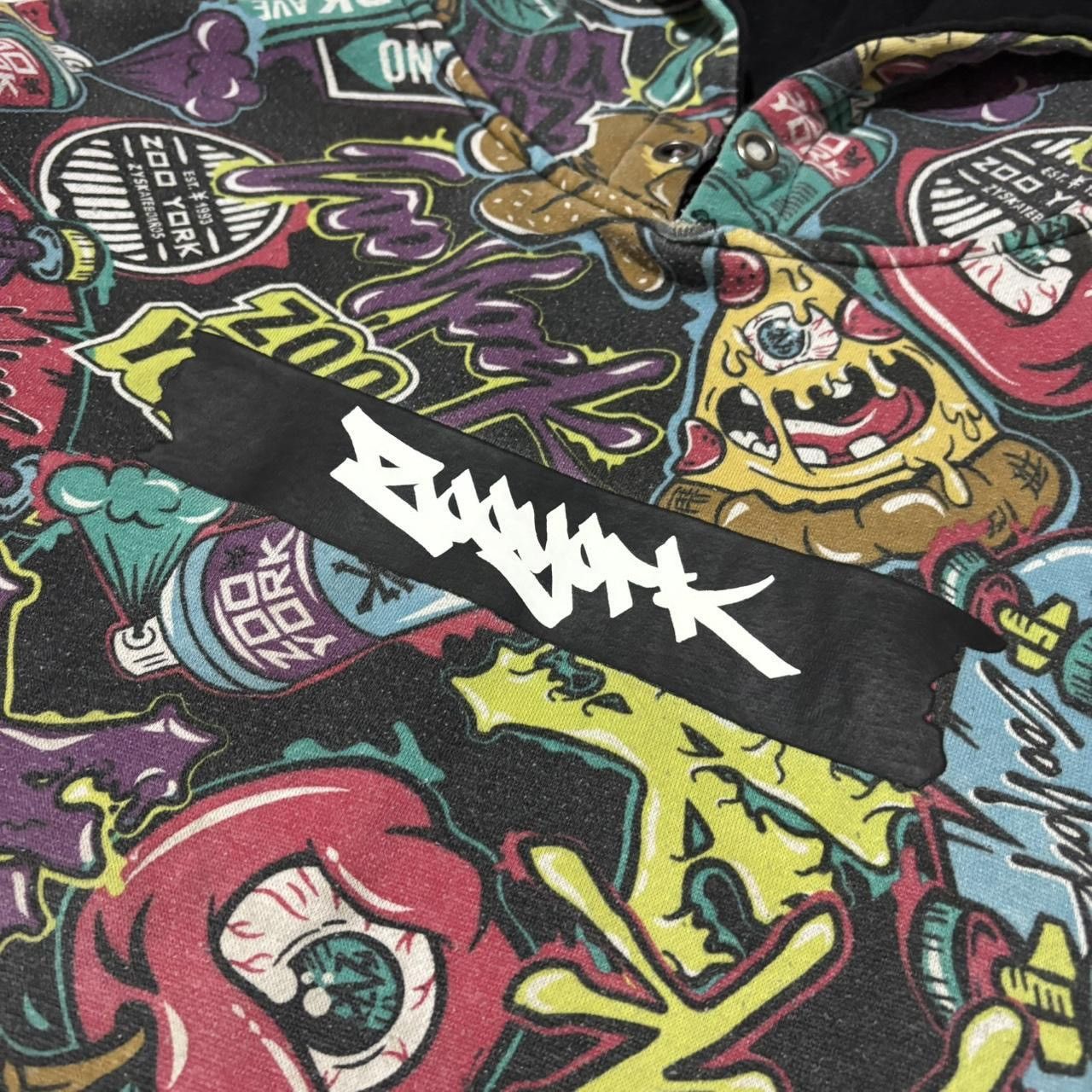 Zoo York Vintage Y2K Zoo York Full Print Graffiti Hoodie Size US M / EU 48-50 / 2 - 3 Thumbnail