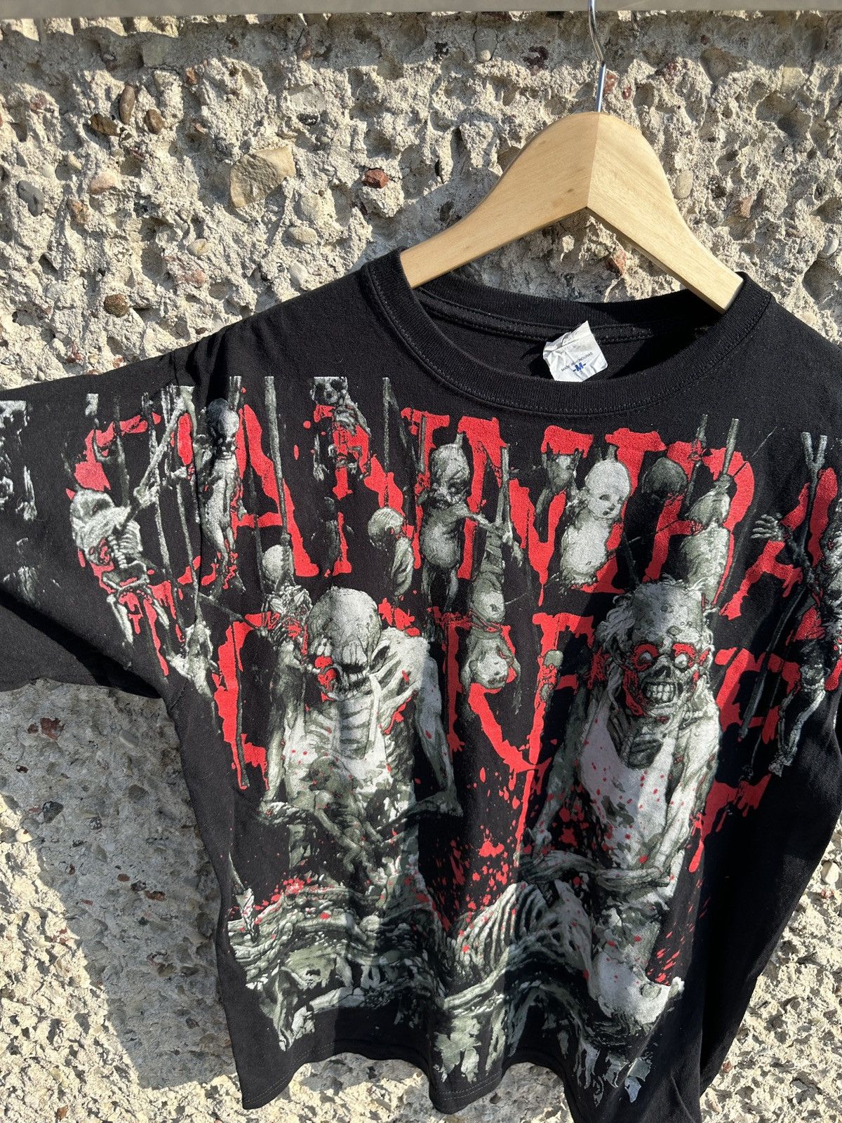 Band Tees × Vintage Vintage Cannibal Corpse super rare 2000s 2010 tee t-shirt Size US M / EU 48-50 / 2 - 4 Thumbnail