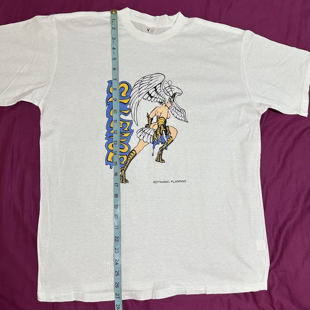Vintage Devilman T Shirt Sirene Large Anime Banpresto