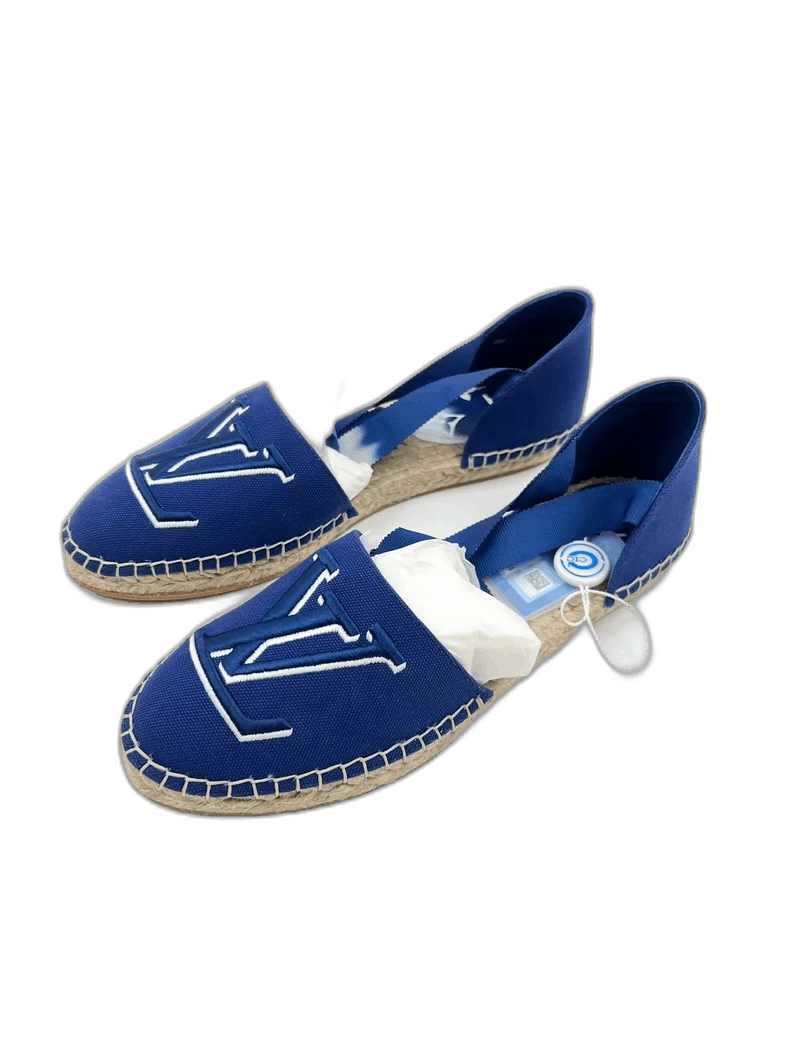 Louis Vuitton Louis Vuitton Blue Strap Fisherman Shoes-yf Size US 6 / EU 39 - 1 Thumbnail