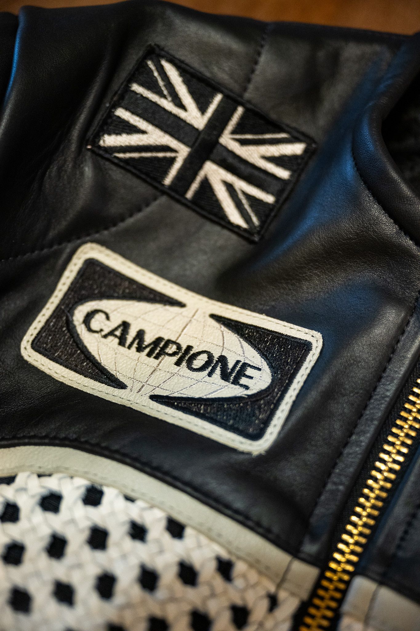 Aime Leon Dore × Vanson Leathers ALD x VANSON Raffia Leather Jacket Size US L / EU 52-54 / 3 - 8 Thumbnail