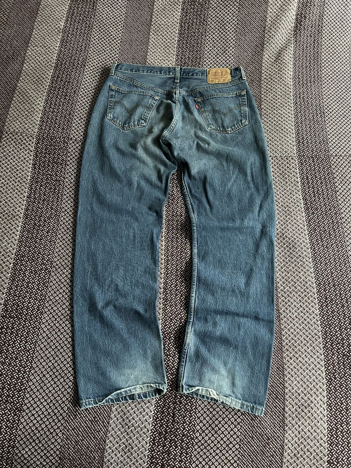 Levi's Vintage Levis 501 USA Denim Jeans Washed Streetwear W36 L32 Size US 36 / EU 52 - 1 Thumbnail