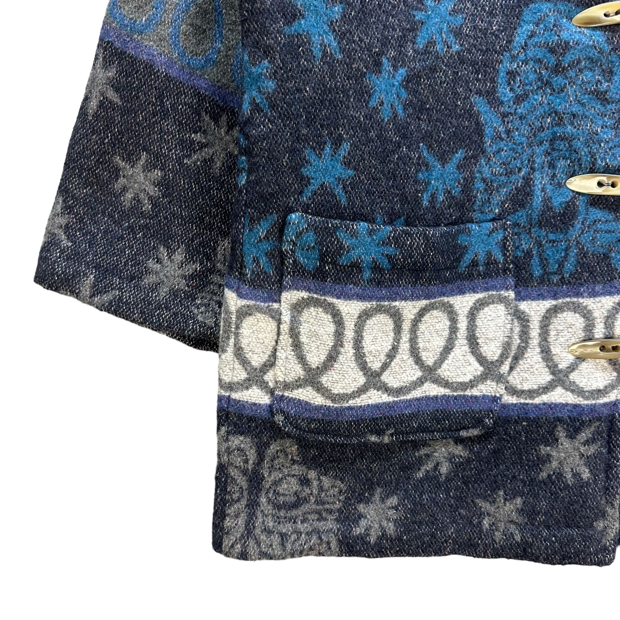 Other Vintage RAMPAGE Motif Design Overprint Duffle Coat #A8-0194 Size US S / EU 44-46 / 1 - 4 Thumbnail