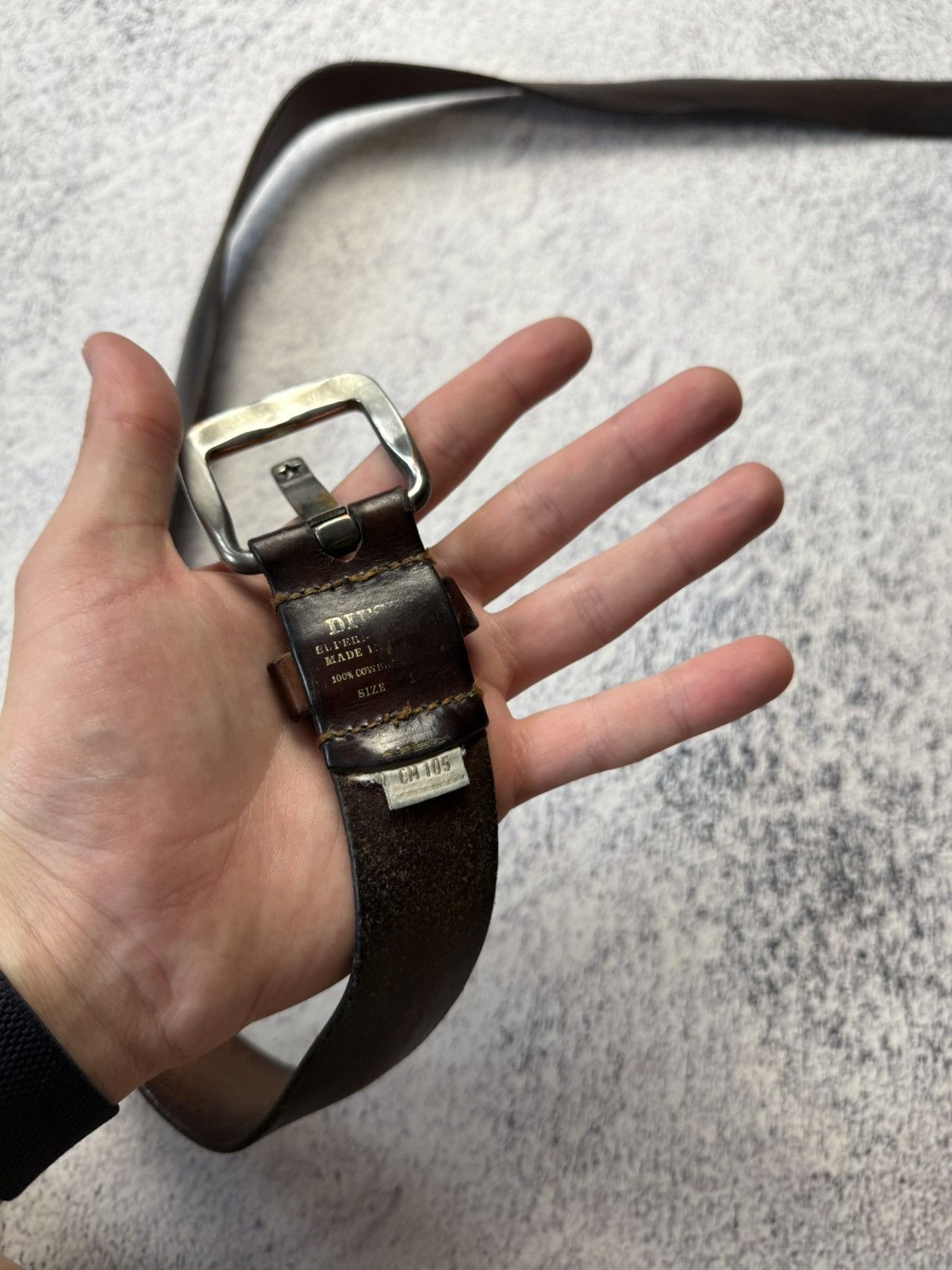 Diesel Vintage Diesel Belts Leather Japanese Brand Y2K streetwear Size ONE SIZE - 17 Thumbnail