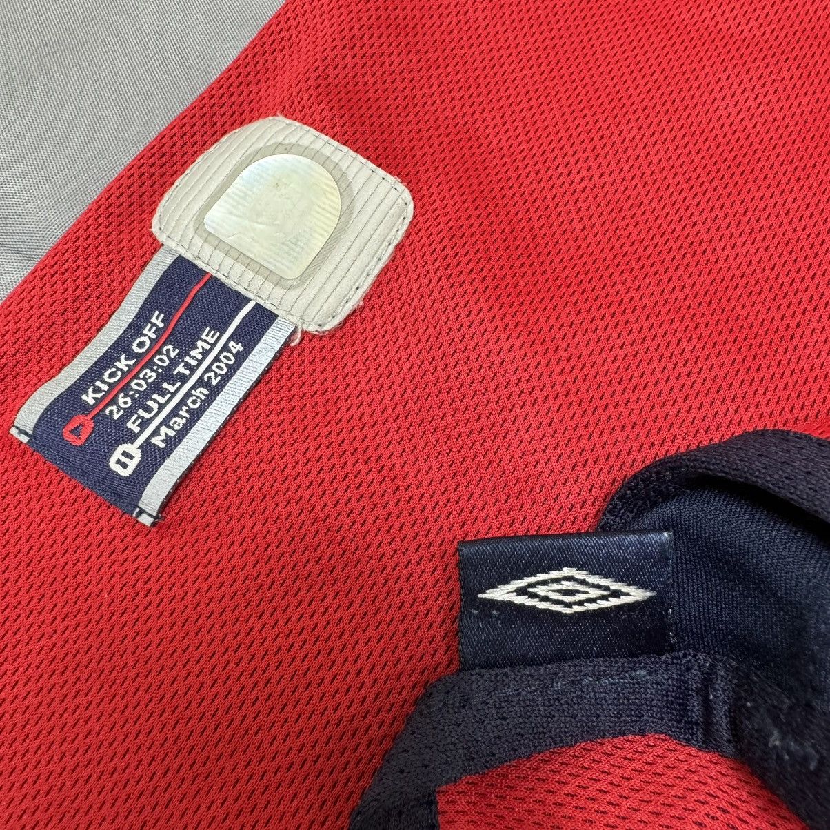 Umbro England 02/04 away set #7 Size US L / EU 52-54 / 3 - 6 Thumbnail