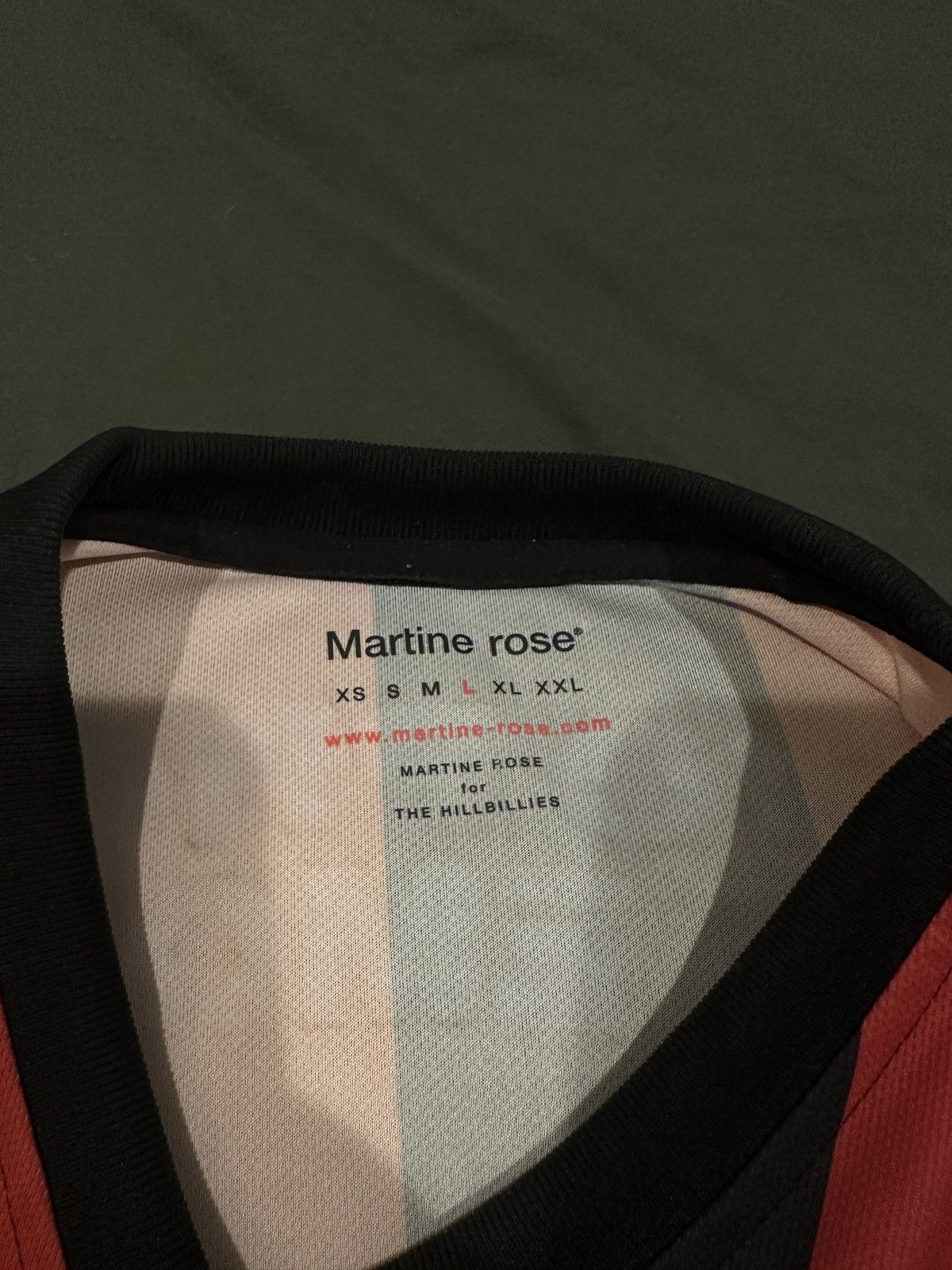 Kendrick Lamar × Martine Rose MARTINE ROSE X HILLBILLIES JERSEY Size US L / EU 52-54 / 3 - 4 Thumbnail