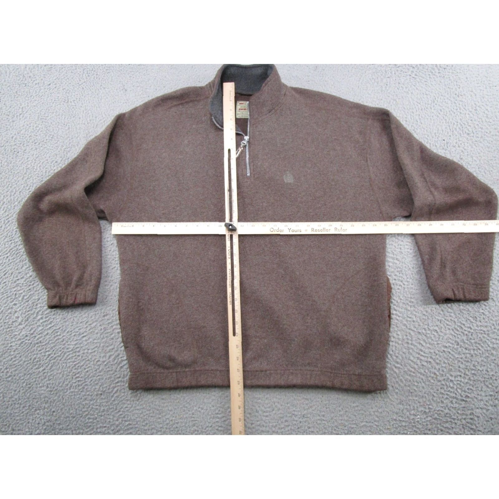 Bugle Boy VINTAGE Bugle Boy 1/4 Zip Snow Fleece Brown Size L Mens Sweater 90s Y2K Zip Pullover Brown Size US L / EU 52-54 / 3 - 5 Thumbnail