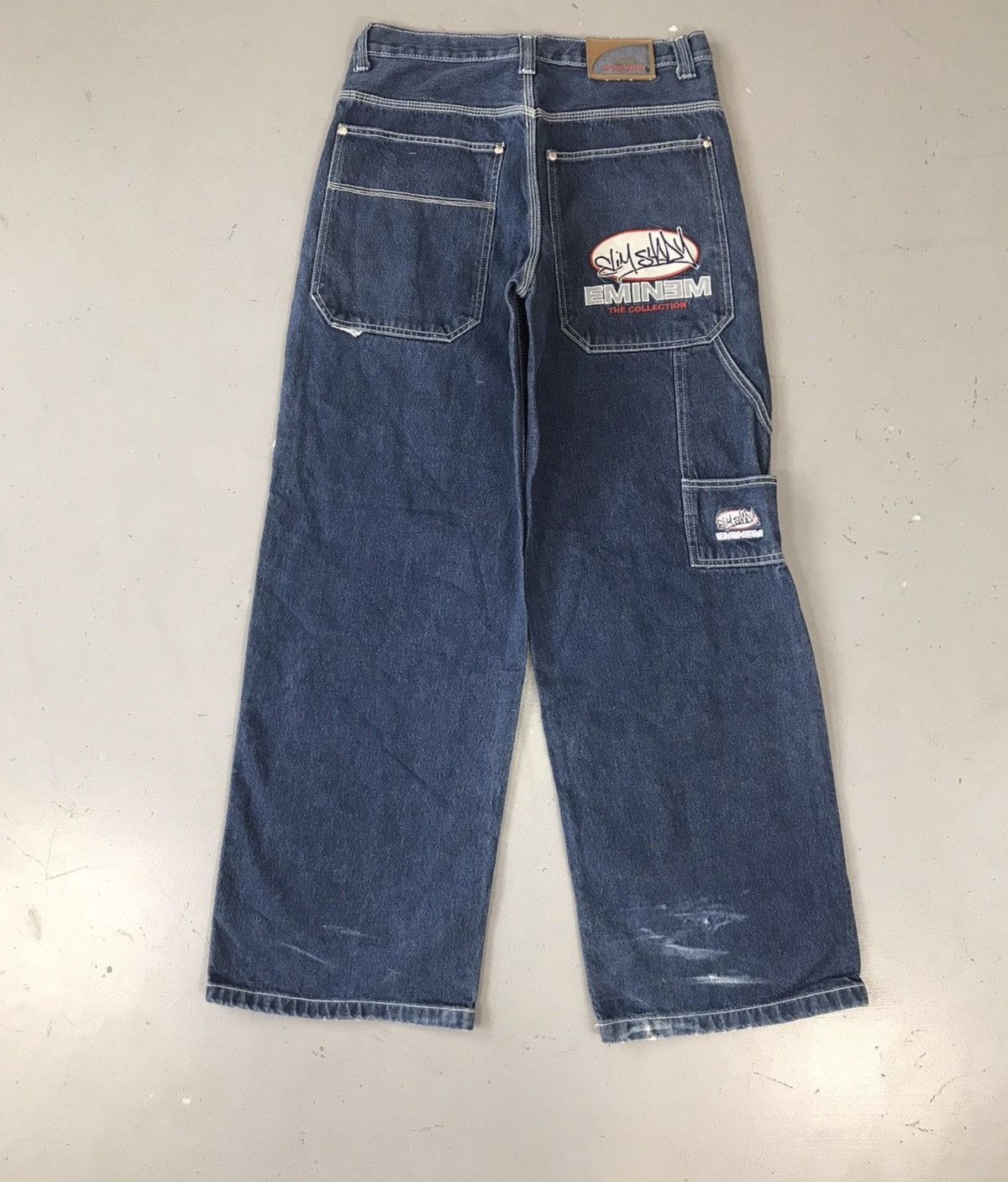 Eminem Vintage eminem linkin park embroidered denim Size US 35 - 1 Thumbnail