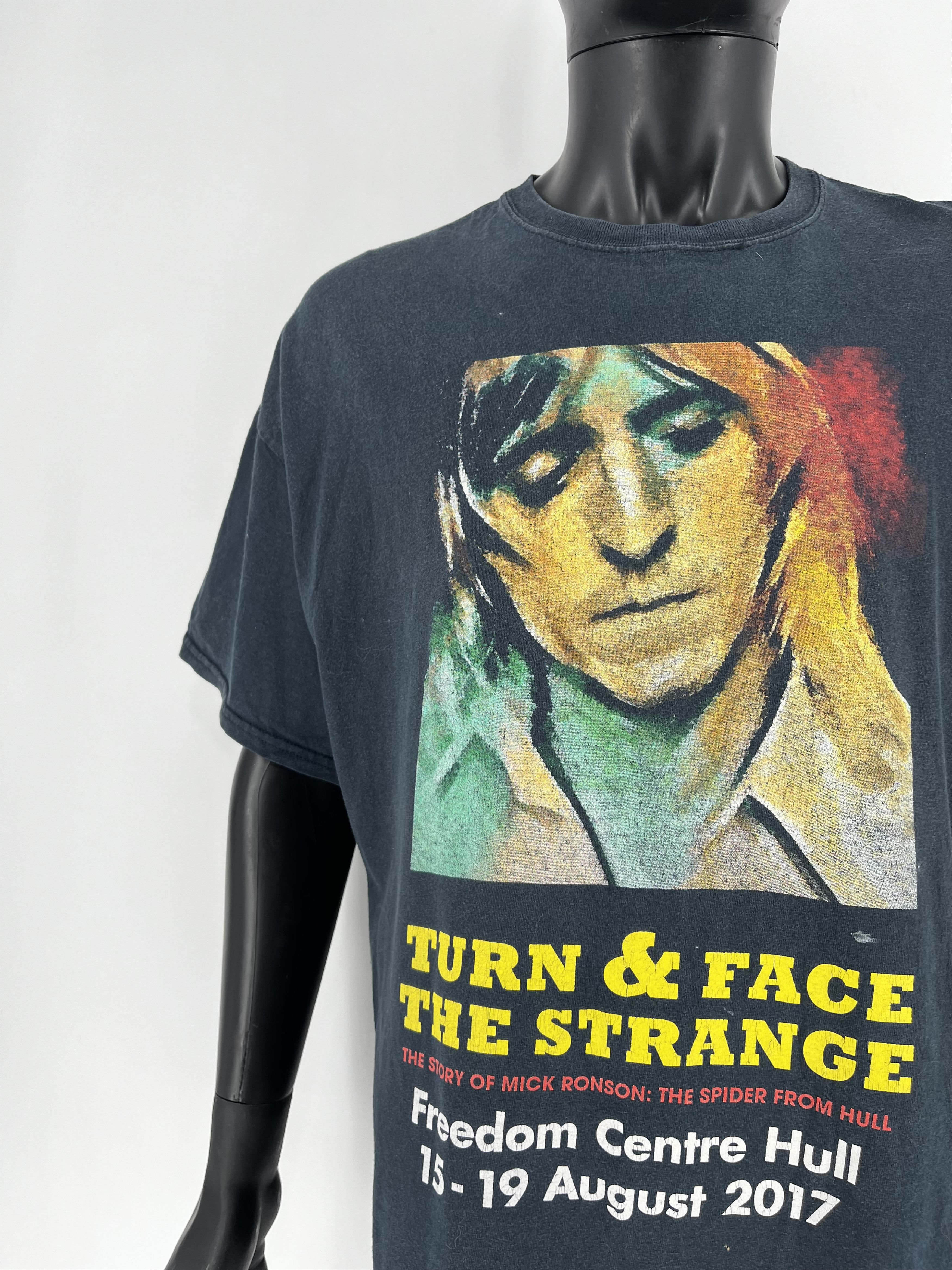 Band Tees Mick Ronson Turn & Face The Strange Tshirt Hull Truck Size US XXL / EU 58 / 5 - 6 Thumbnail