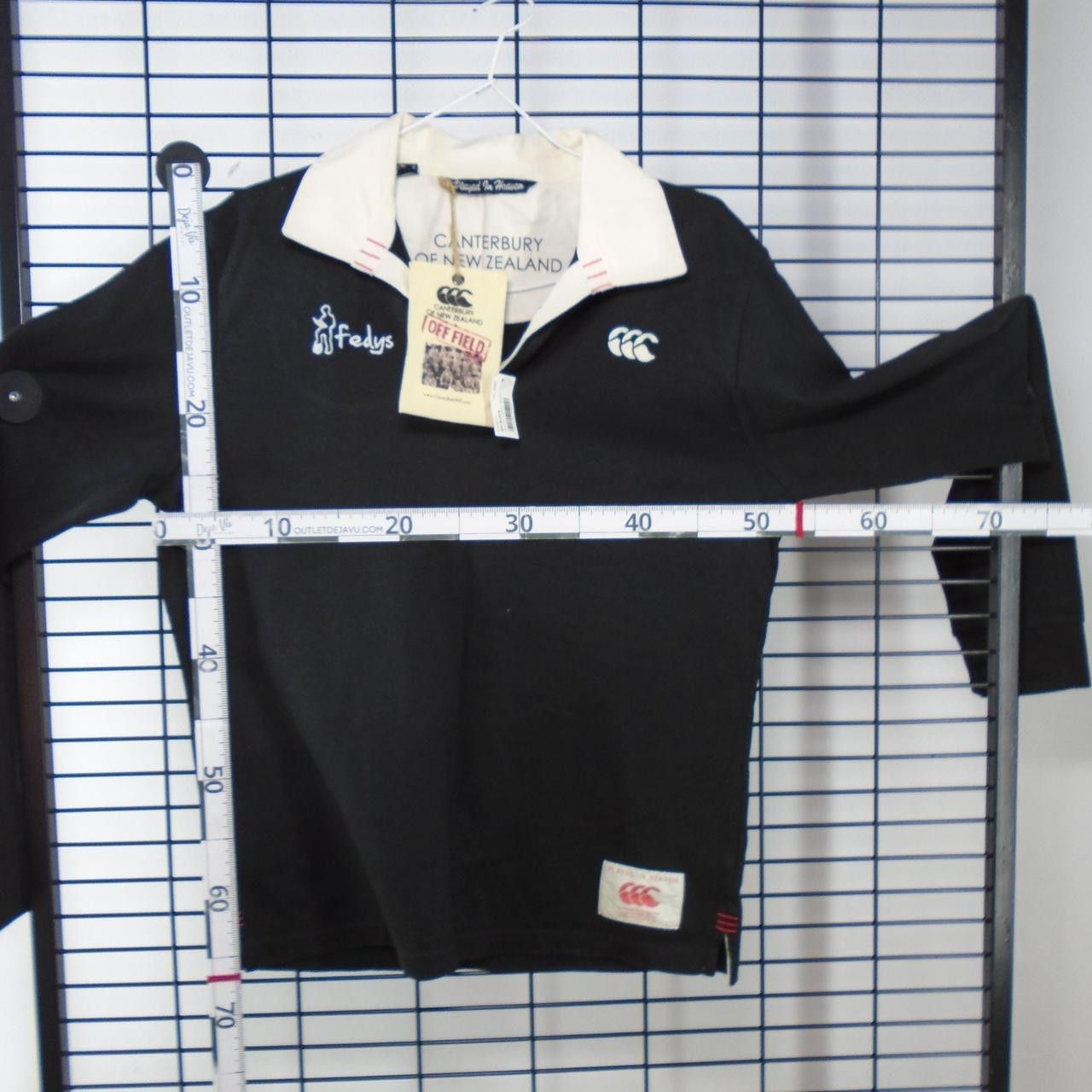 Vintage Men's Polo Canterbery . Black. S. New with tags Size US S / EU 44-46 / 1 - 7 Thumbnail