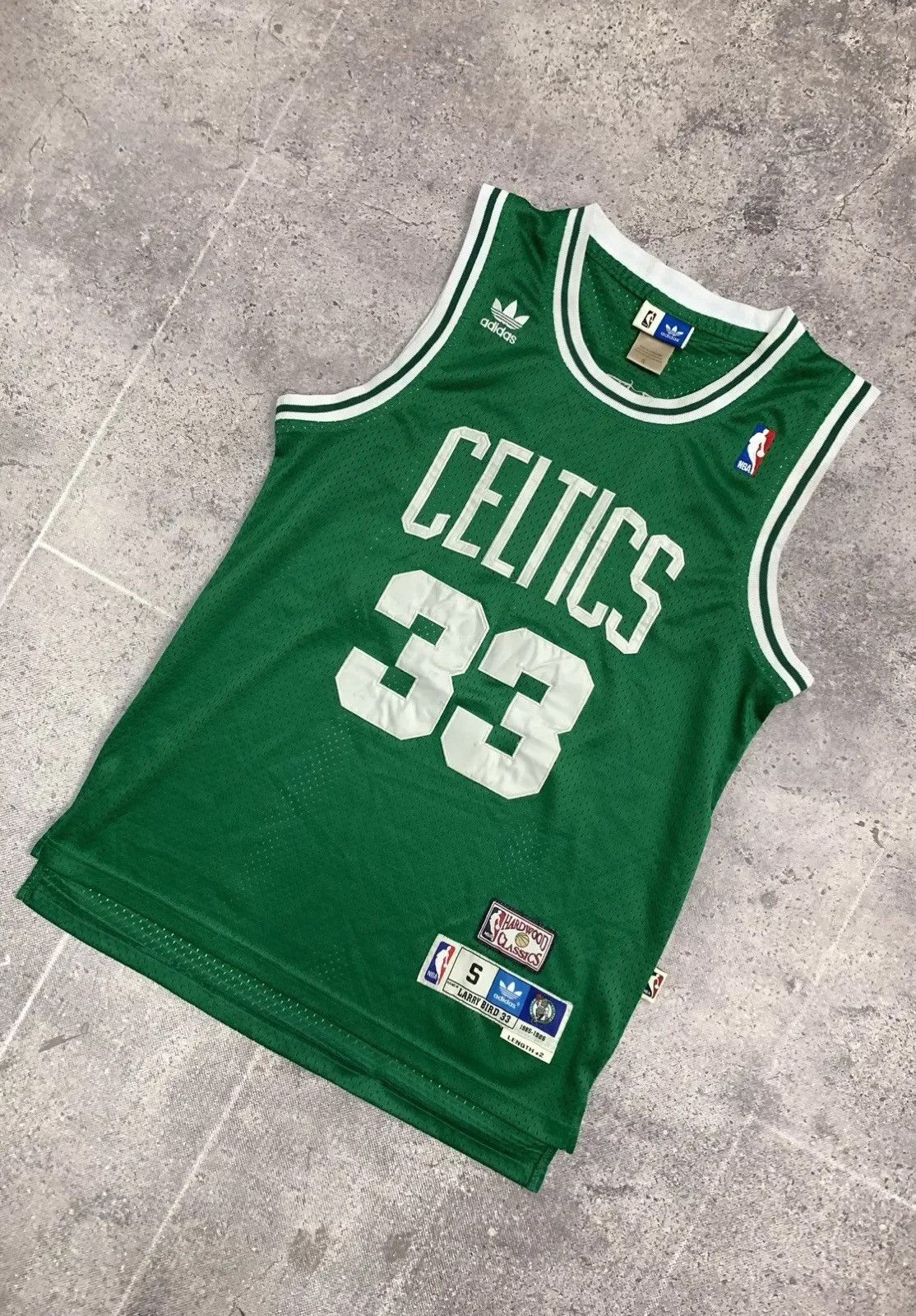 Adidas × NBA Larry Bird 33 Boston Celtics adidas nba jersey retro vintage Size US M / EU 48-50 / 2 - 8 Thumbnail