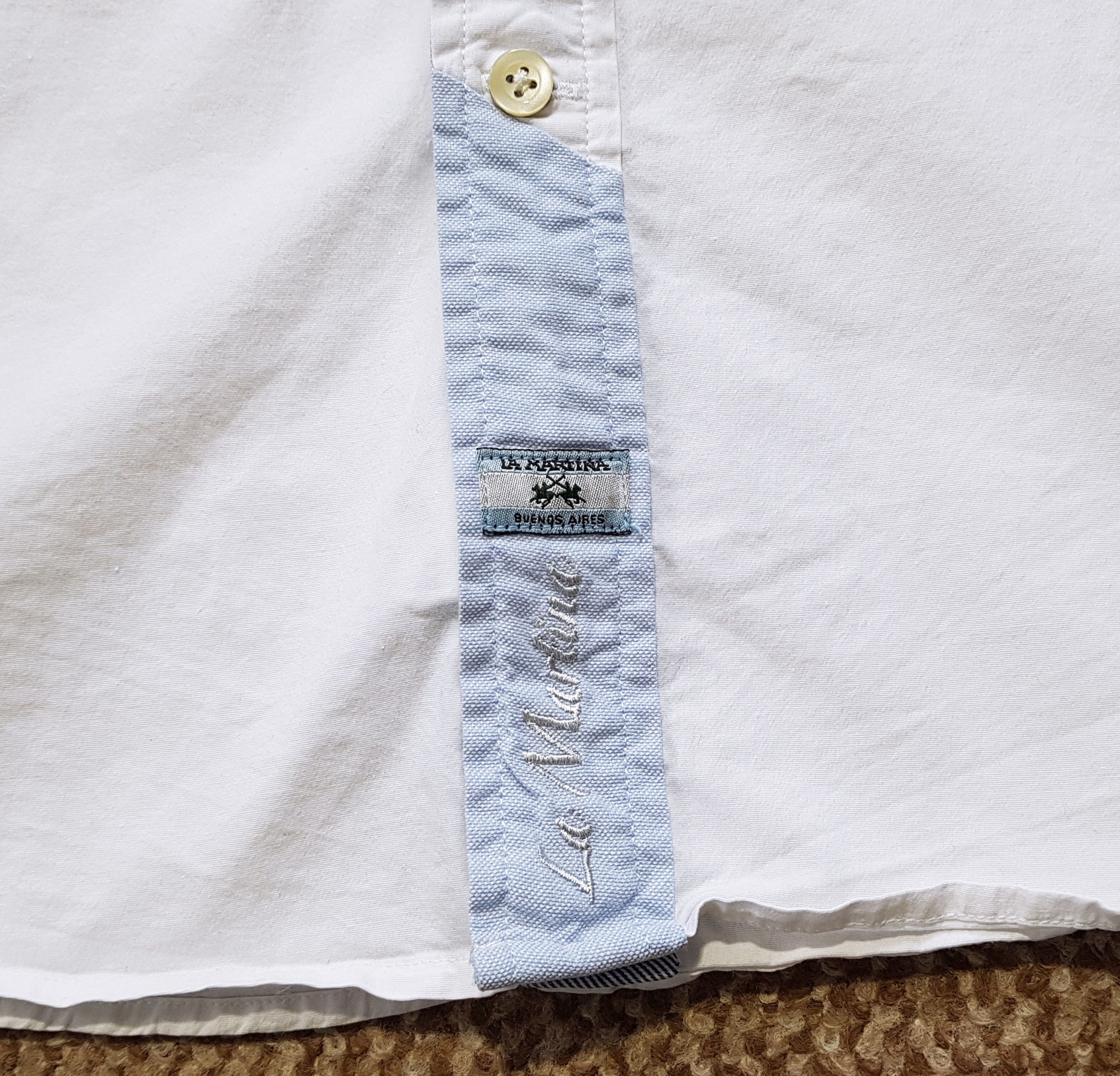 La Martina La Martina Long Sleeve White Shirt Herencia y Tradicion sz M Size US M / EU 48-50 / 2 - 3 Thumbnail