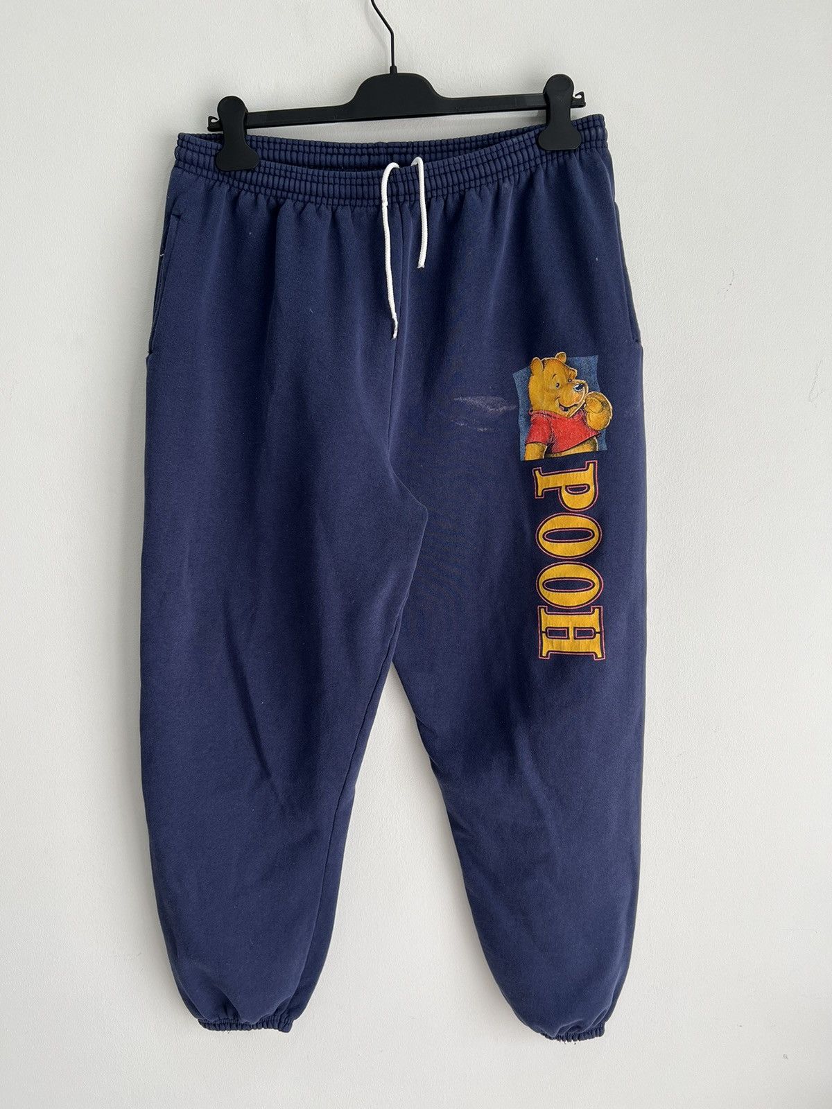 Disney Vintage Winnie The Pooh Sweatpants Pants Size US 30 / EU 46 - 1 Thumbnail