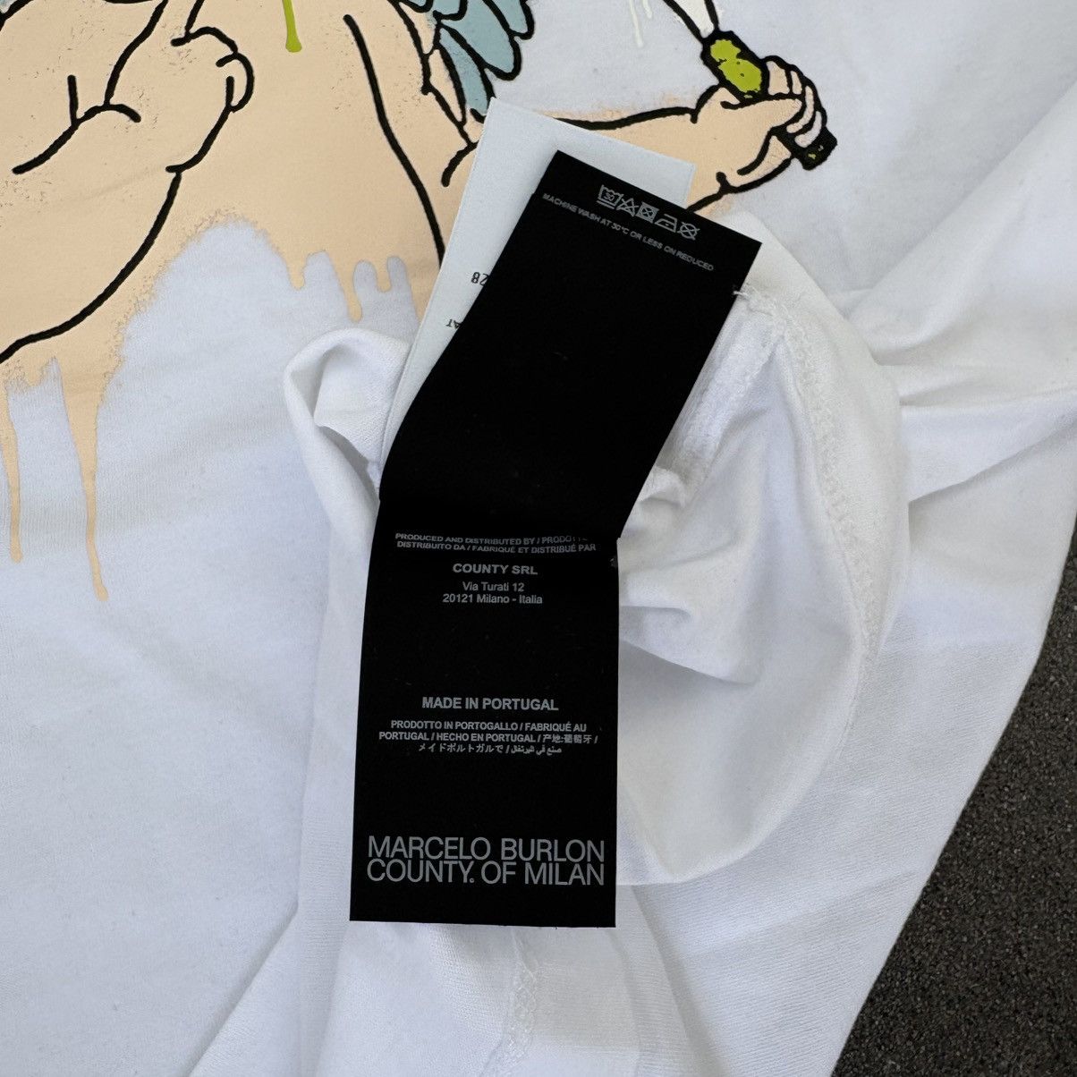 Marcelo Burlon Marcelo Burlon County of Milan County Angel t-shirt Size US M / EU 48-50 / 2 - 9 Thumbnail