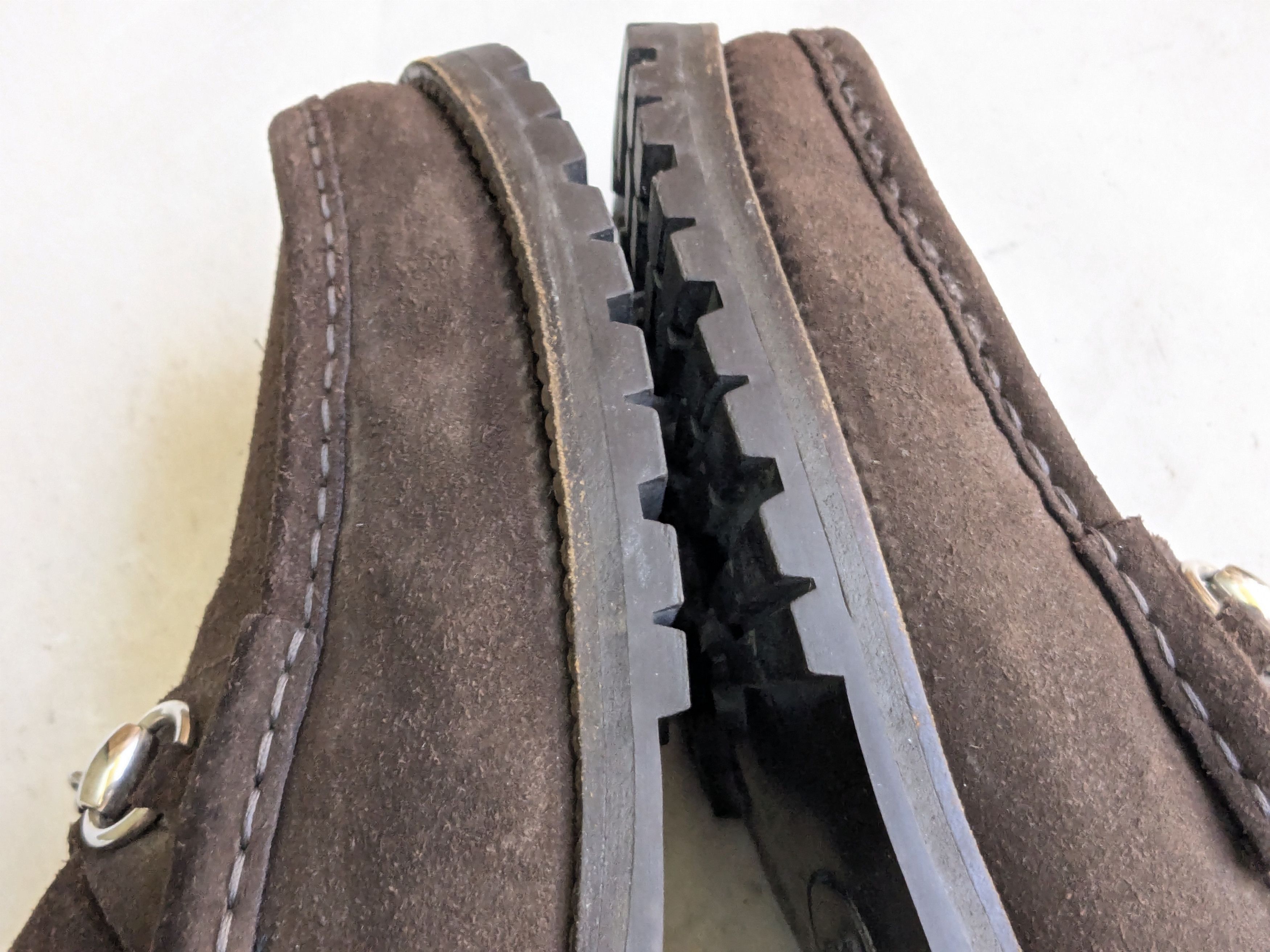 Gucci Gucci Horsebit Loafers Brown Suede Leather 9.5 Snaffle Mules Size US 9.5 / EU 42-43 - 5 Thumbnail