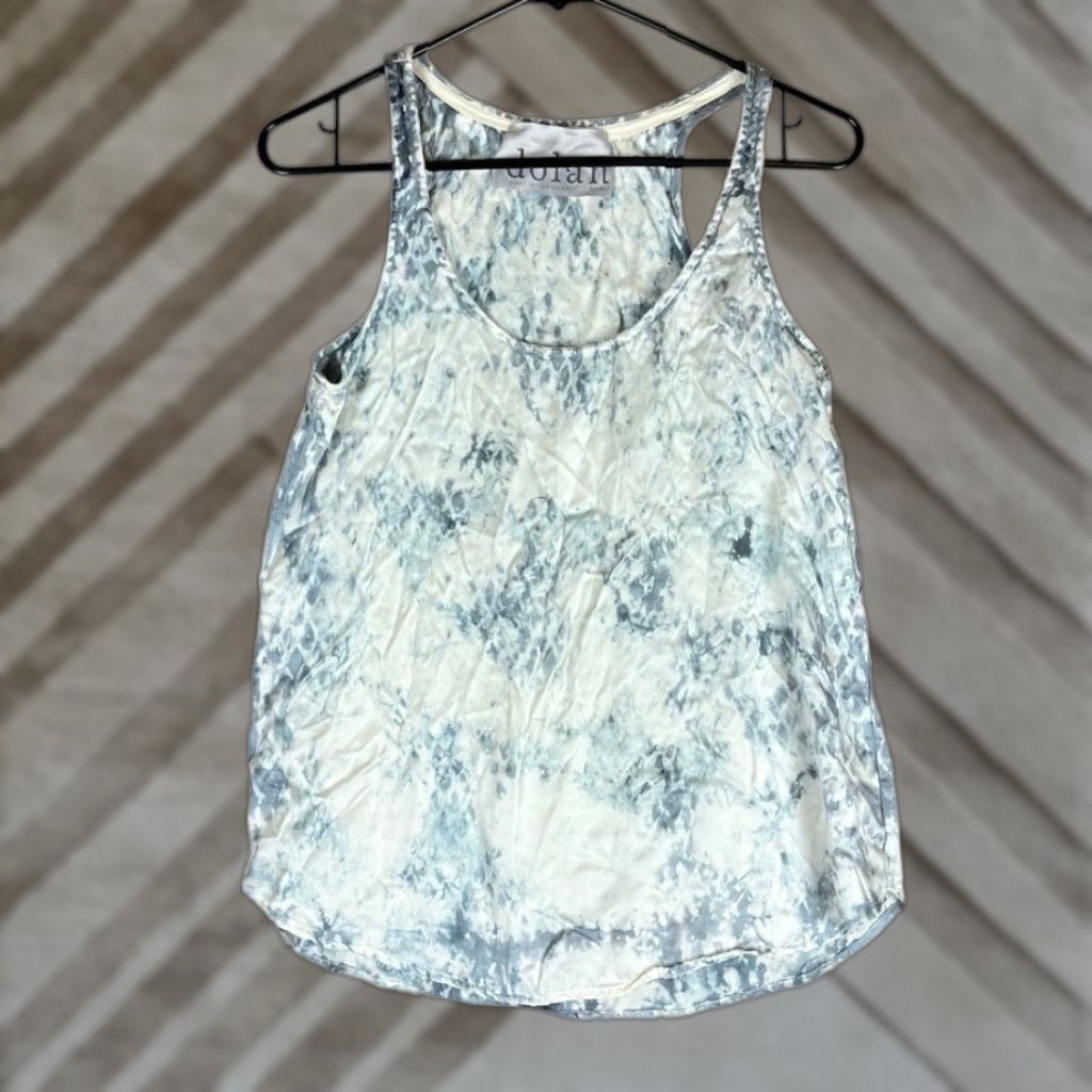 Anthropologie Anthropologie Dolan Womens Tank White 100% Silk Sleeveless Small Shirt Casual Short Sleeve? Size S / US 4 / IT 40 - 1 Thumbnail