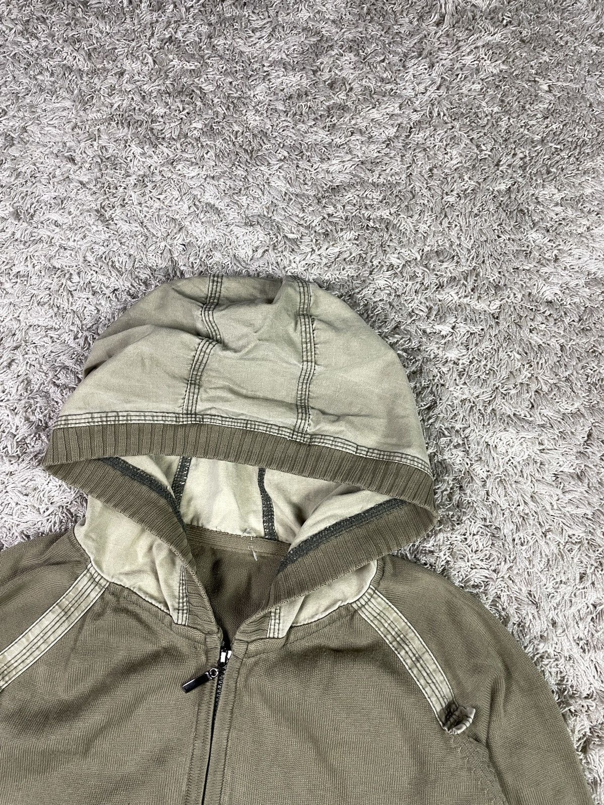 Diesel Vintage Y2K Diesel Style Ribbed 2000s Sweater Sweatshirt Size M / US 6-8 / IT 42-44 - 5 Thumbnail