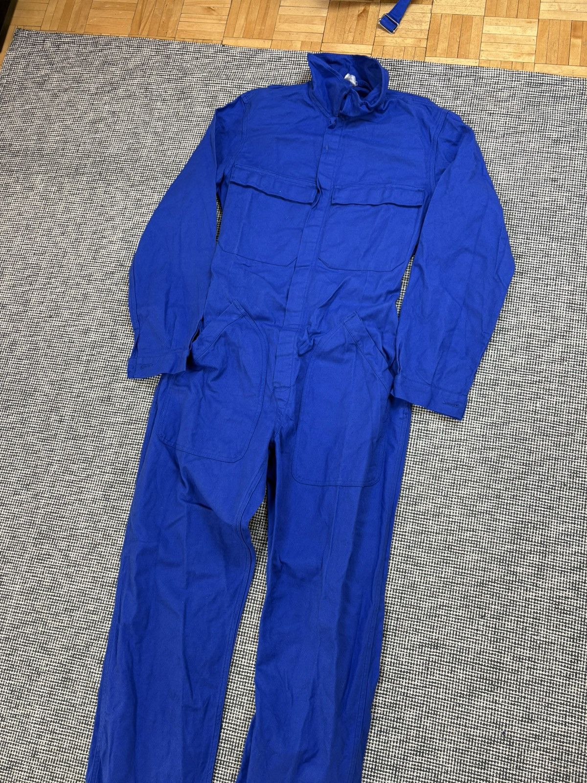 Le Laboureur 60s/70s Od Flers french army chore coveralls jumpsuit Size US S / EU 44-46 / 1 - 1 Thumbnail