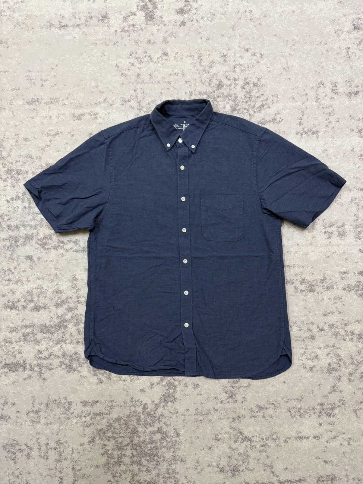 Muji Muji Short Sleeve Button Up Shirt Size US S / EU 44-46 / 1 - 3 Thumbnail