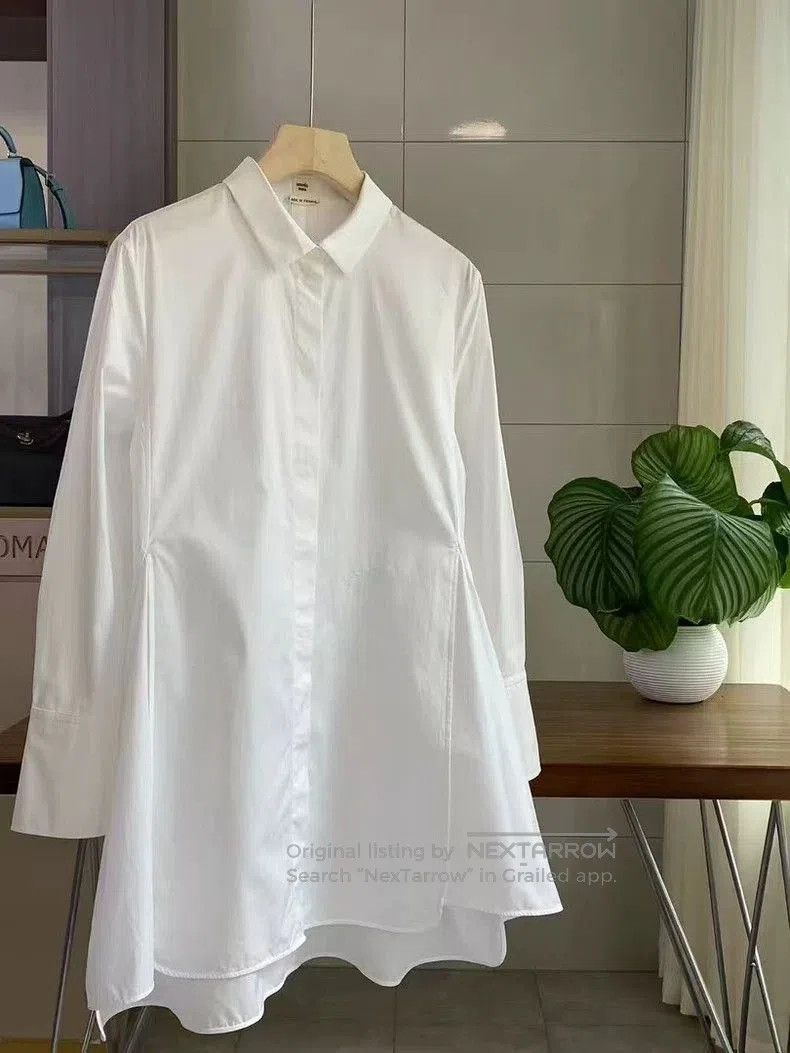 Hermes Hermes Long Sleeve Mid-Length Shirt. Size US XS / EU 42 / 0 - 2 Thumbnail