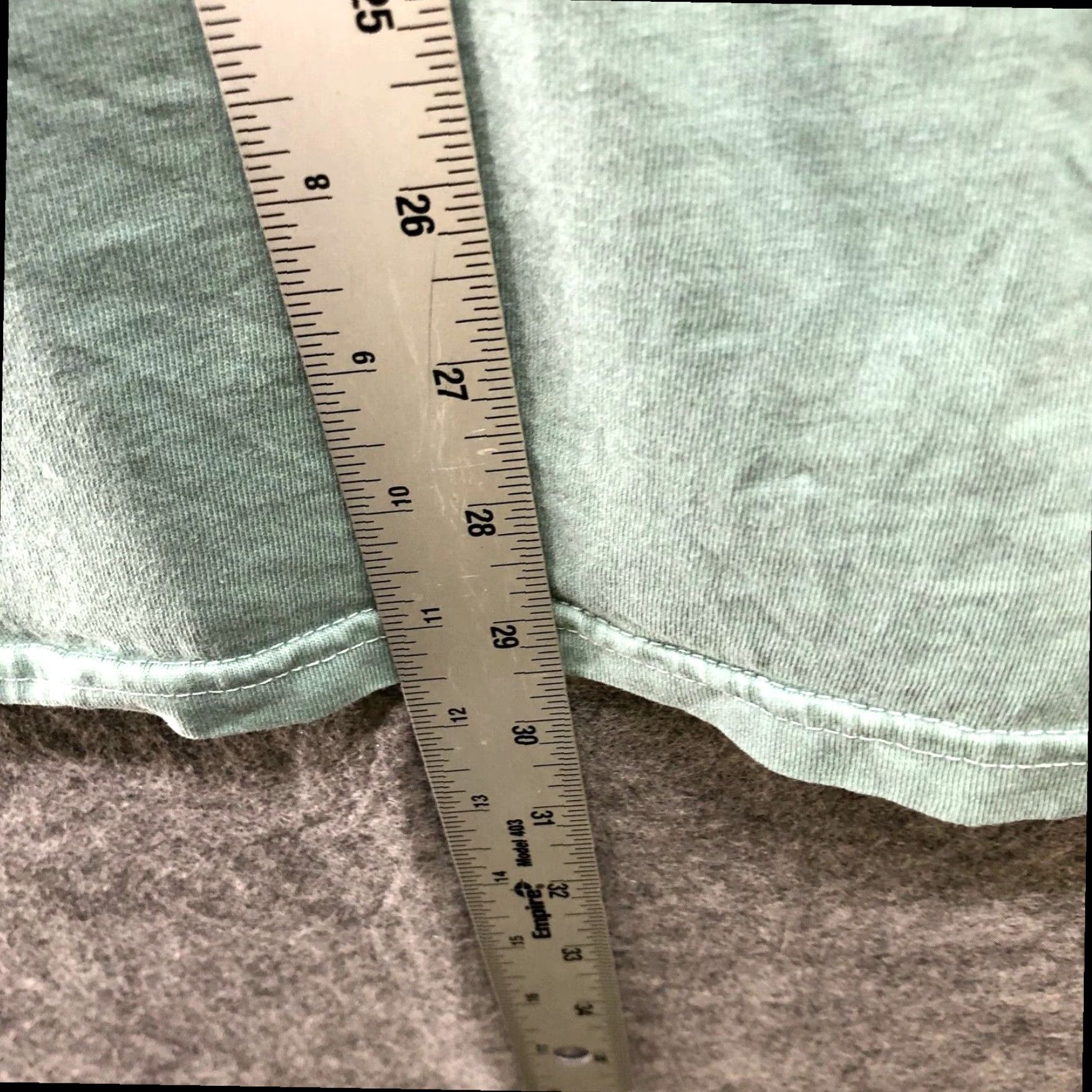New Republic Melrose Place Mens Large XL Extra Large Sage Green Short Sleeve Cotton T Shirt Size US L / EU 52-54 / 3 - 6 Thumbnail