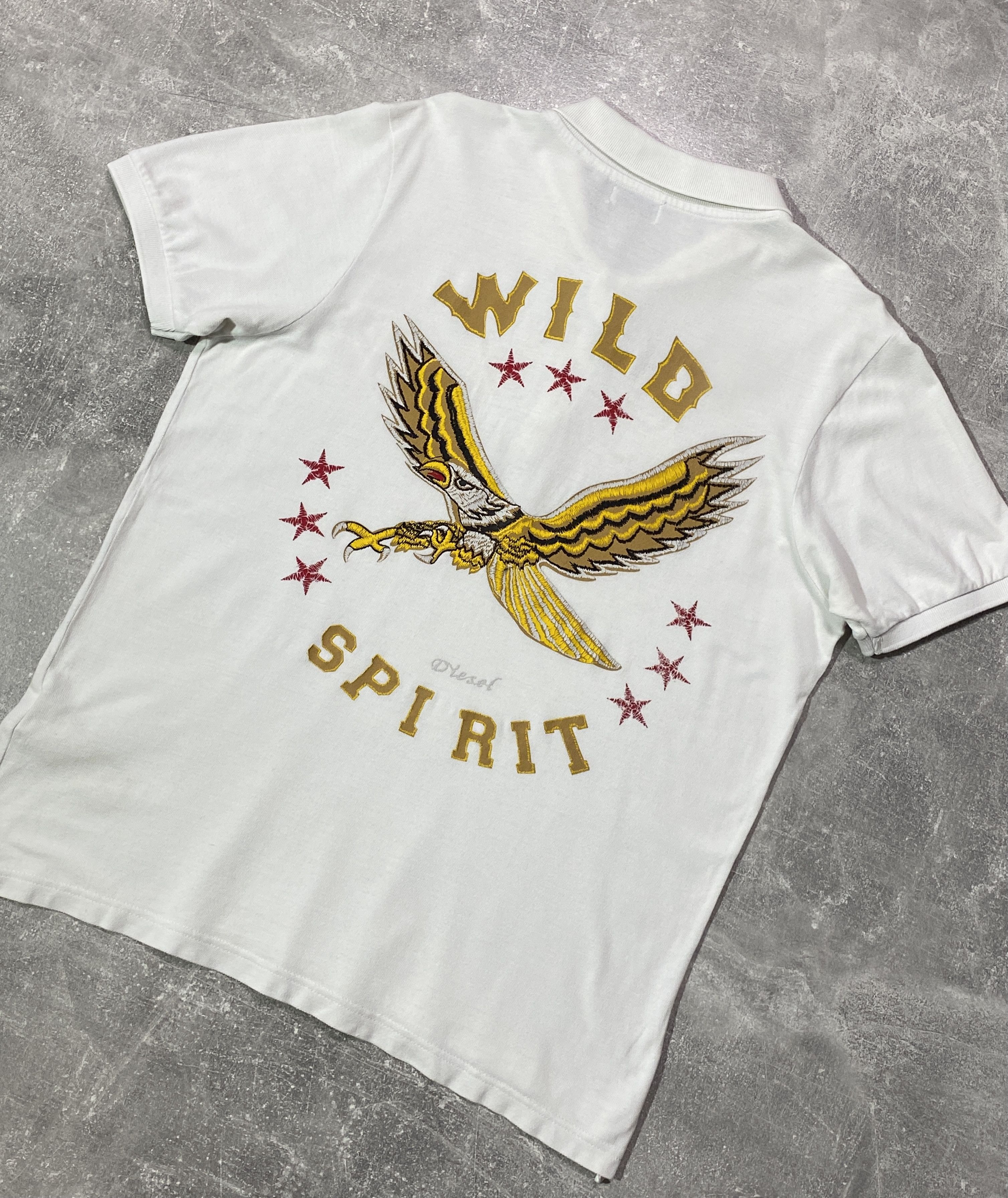Diesel Vintage Y2K Diesel Wild Spirit Polo T-shit American Eagle Size US M / EU 48-50 / 2 - 1 Thumbnail