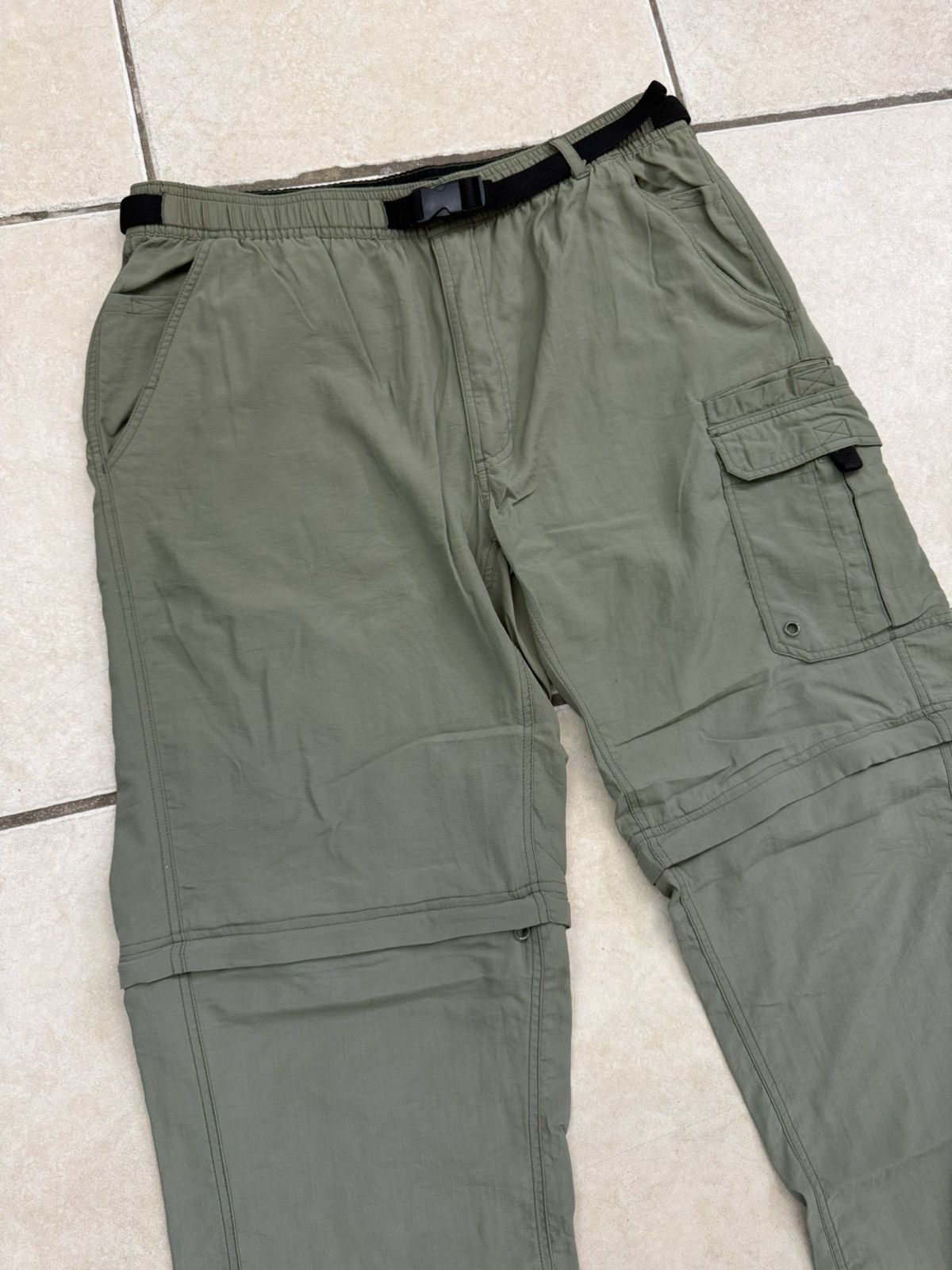 Japanese Brand Alpine Design Convertible Cargo Hiking Pants Men’s Large Size US 34 / EU 50 - 2 Thumbnail