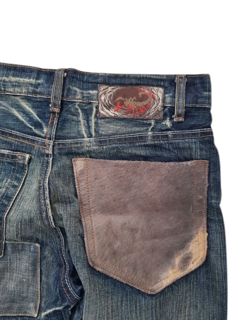Other PURE VENOM HORSEHIDE PATCH LEATHER FLARE DENIM Size US 30 / EU 46 - 5 Thumbnail
